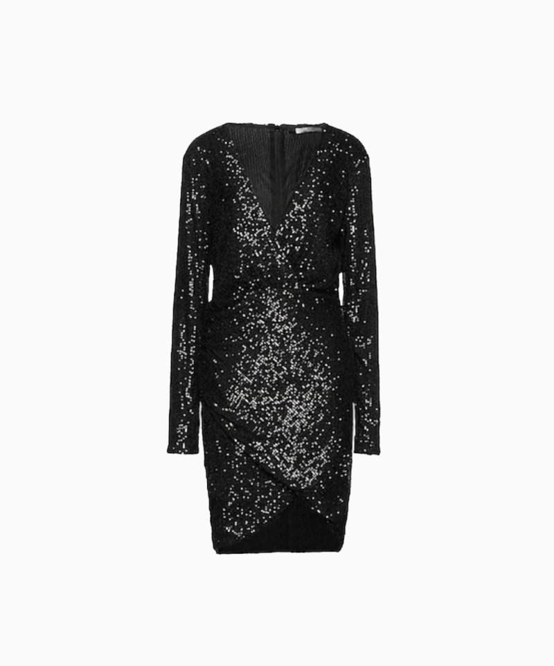 Robe Black Sequin
