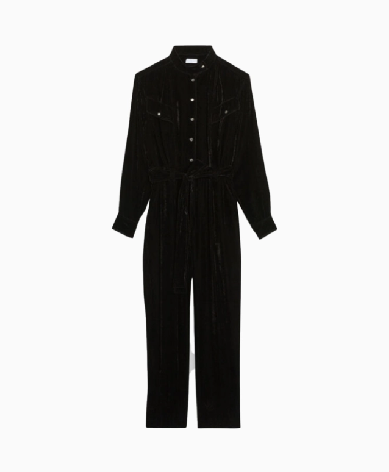 Combinaison Claudie Pierlot Black Velvet-Exclusivité web