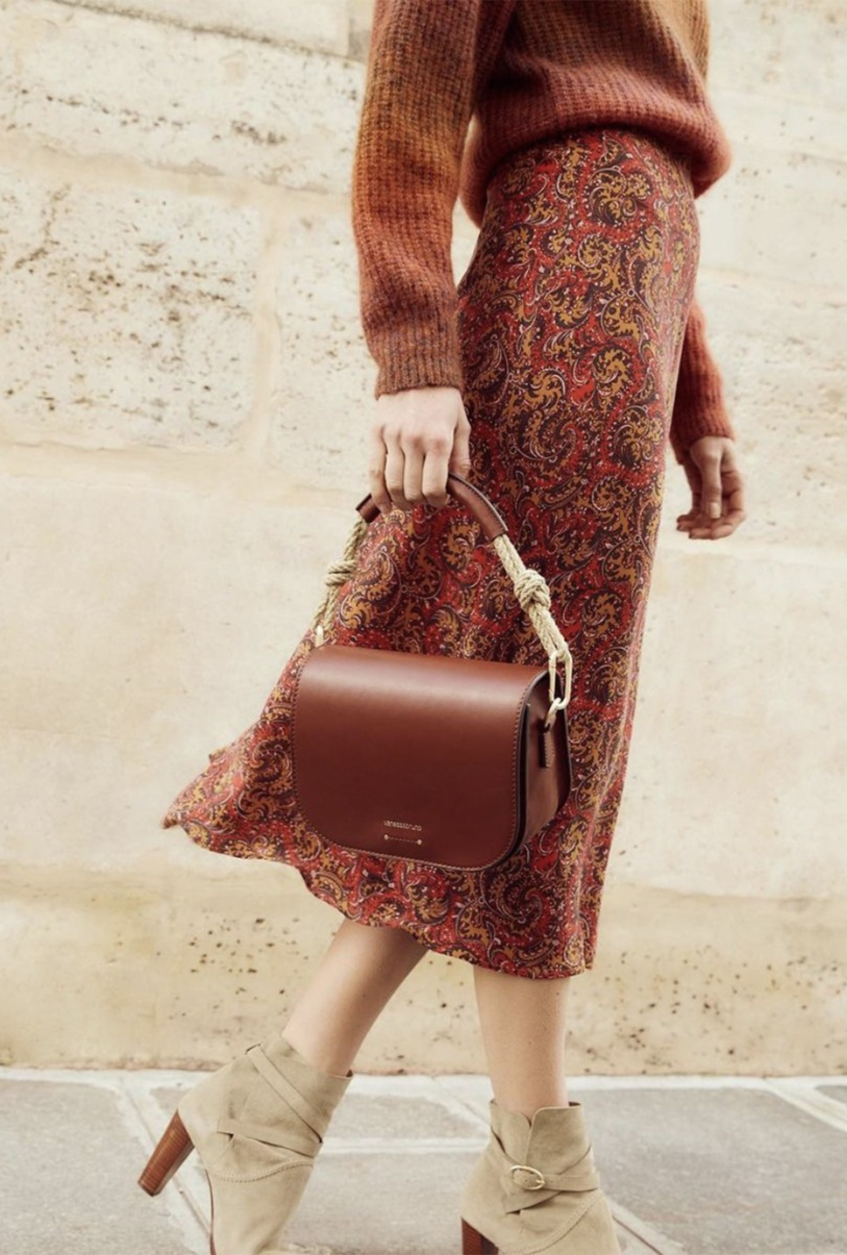 Sac Holly Besace Cognac