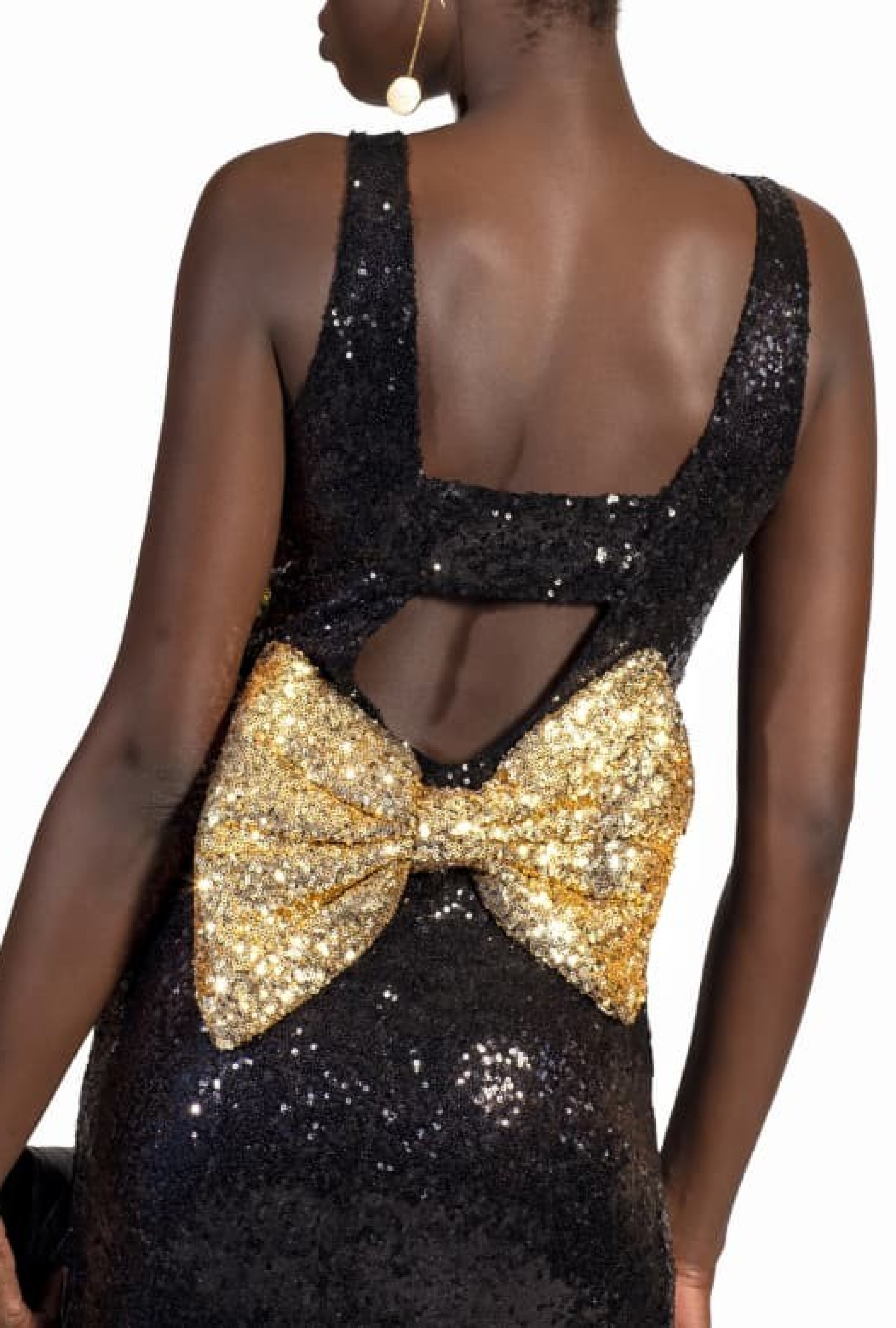 Robe Noeud Doré- Exclusivité web