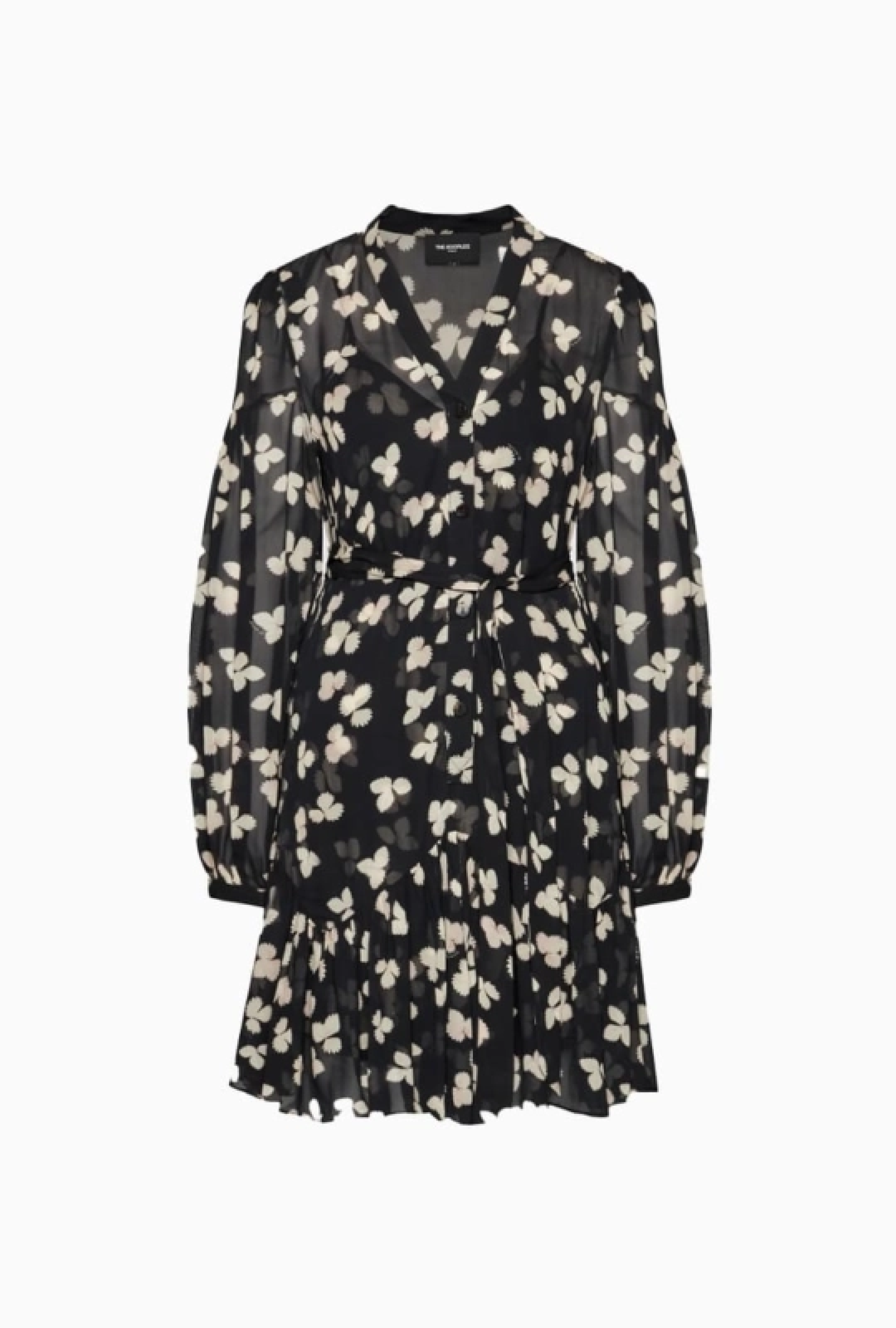 Robe Naive Flowers Black