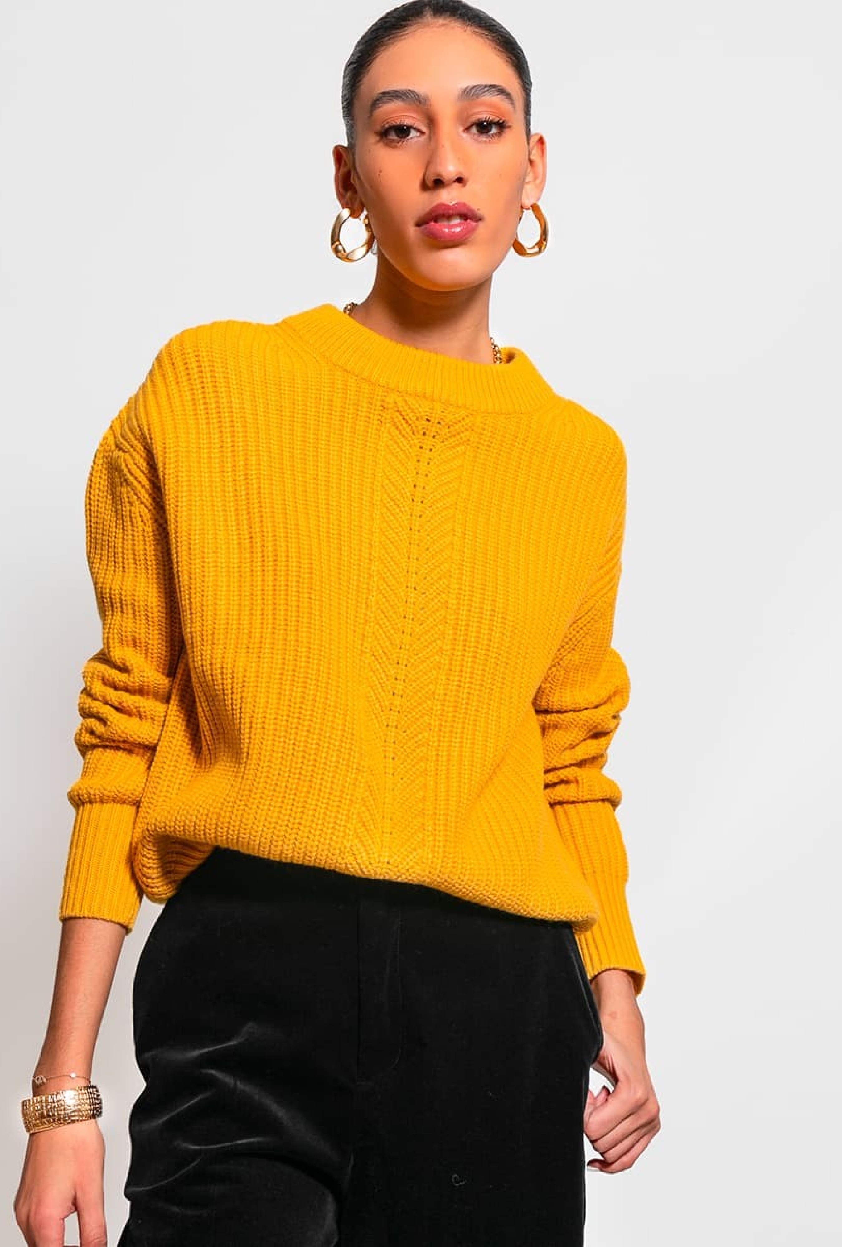 Pull Amalfi Jaune