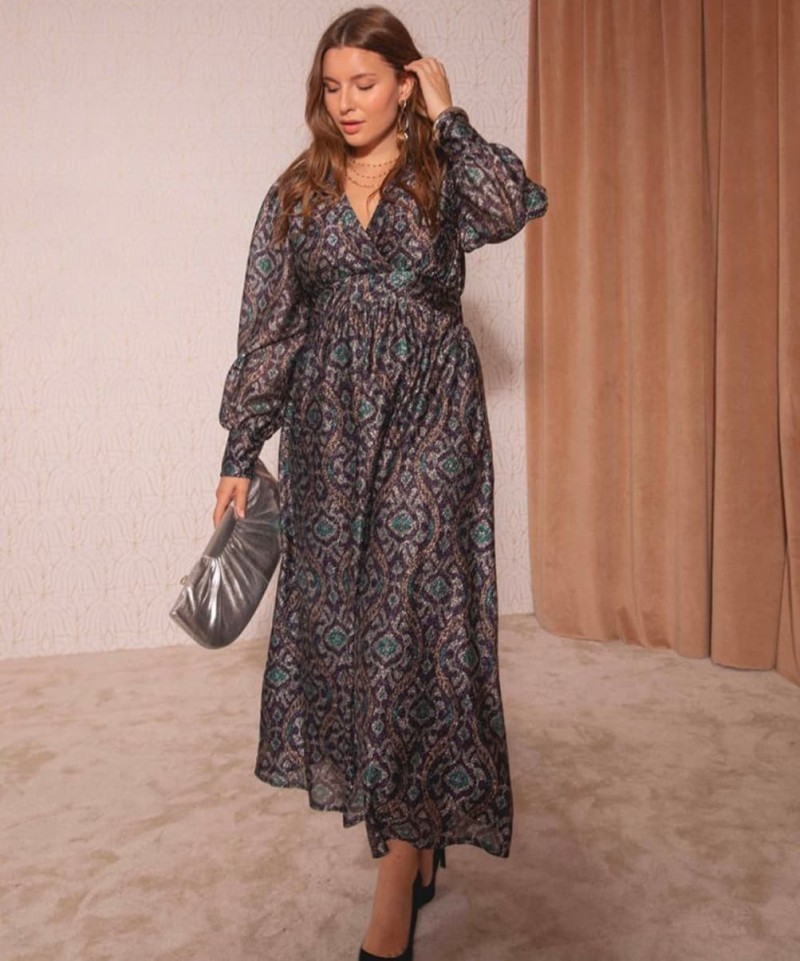 Robe Camélia Bleue-Exclusivité web