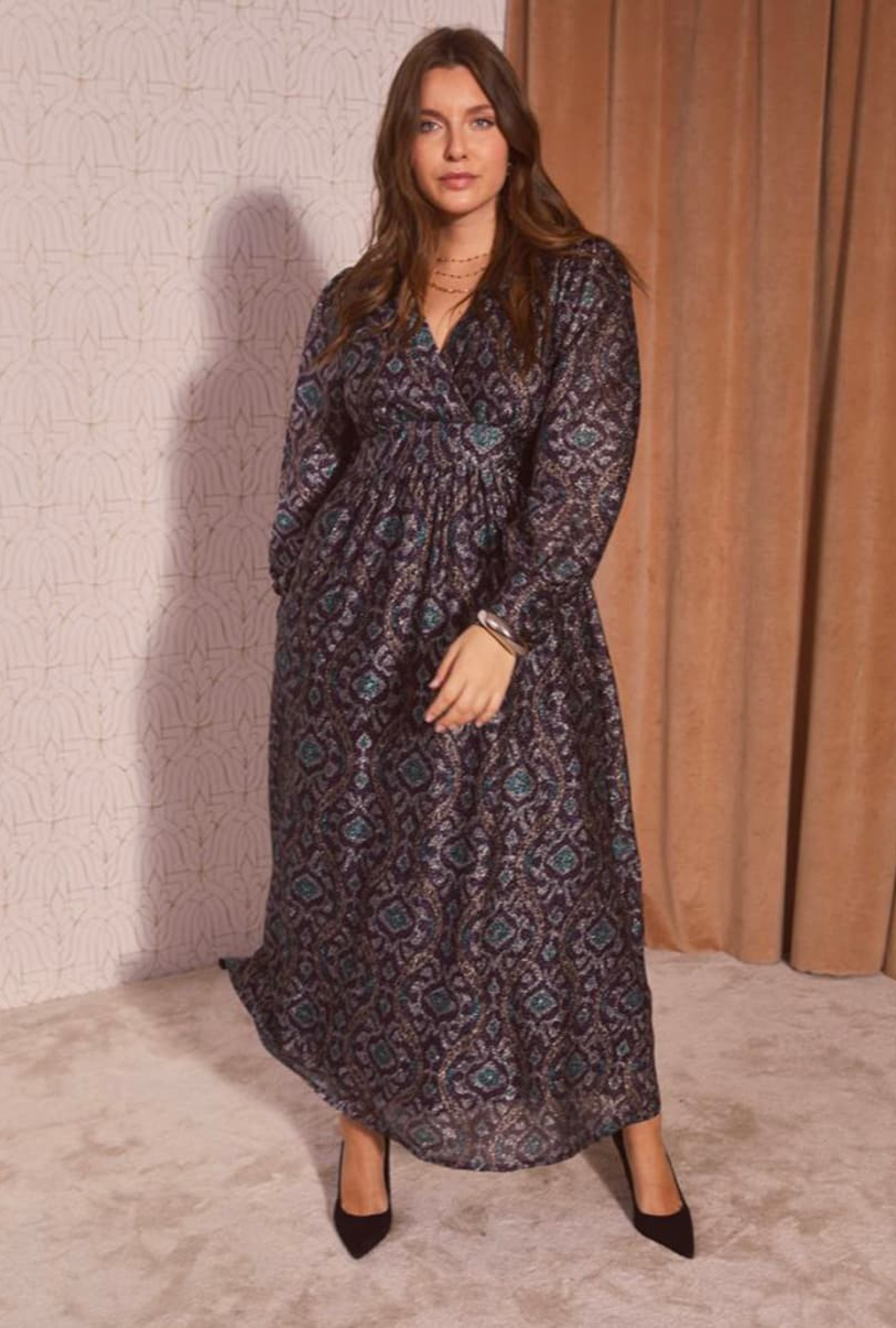 Robe Camélia Bleue-Exclusivité web