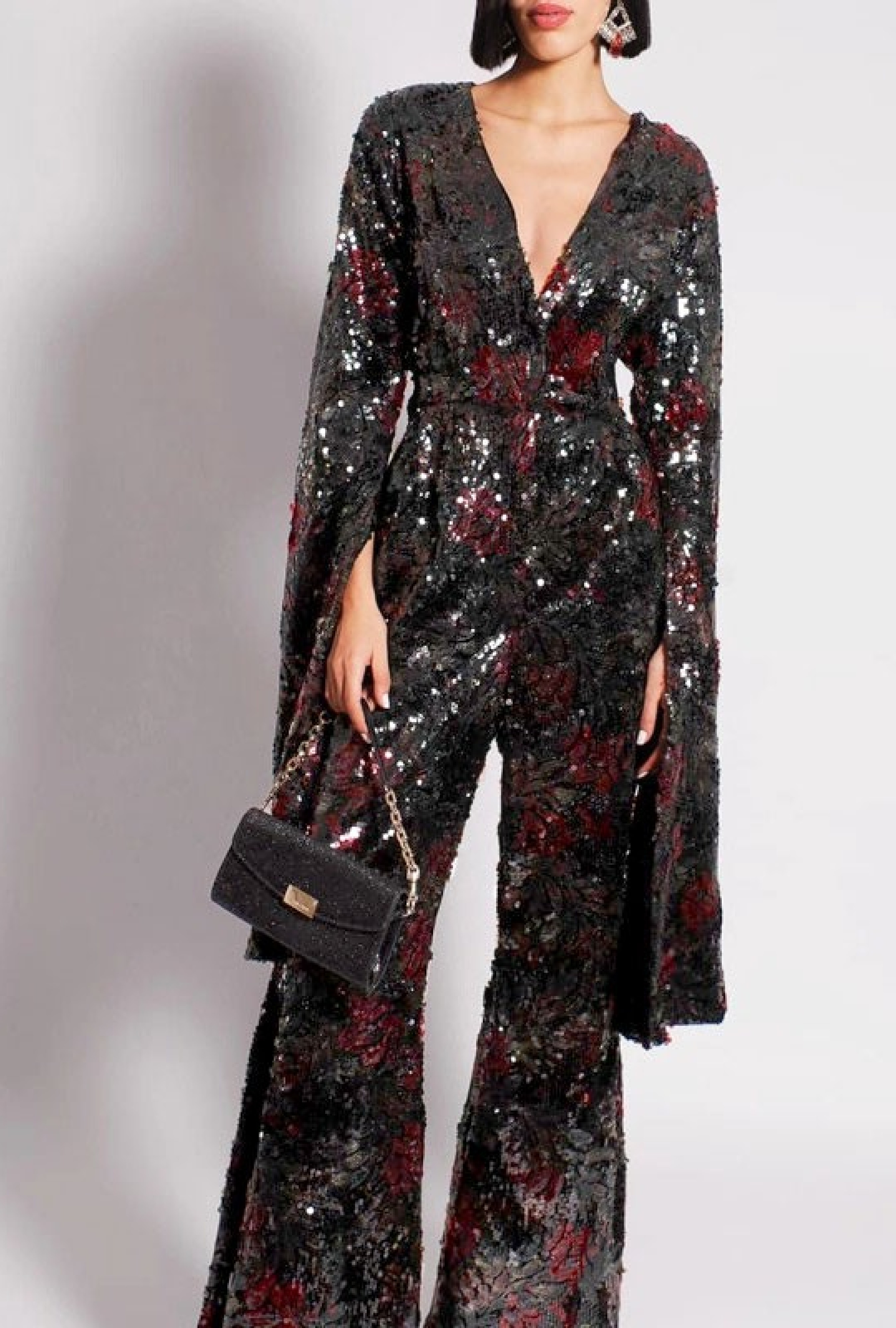 Combinaison Soirée Sequins