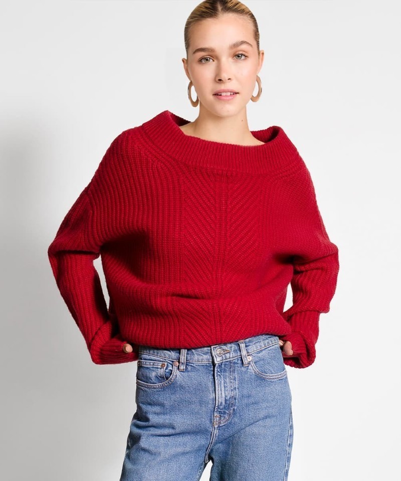 Pull L/overs Amalfi Rouge