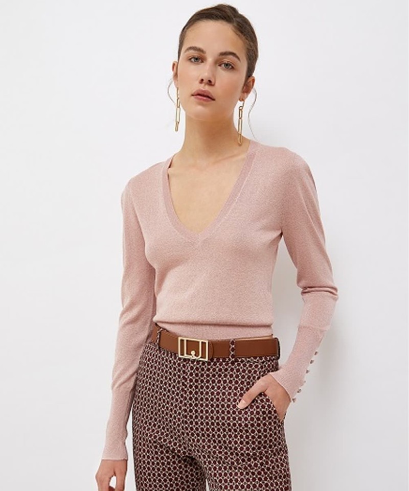 Pull Liu Jo Lurex Rose