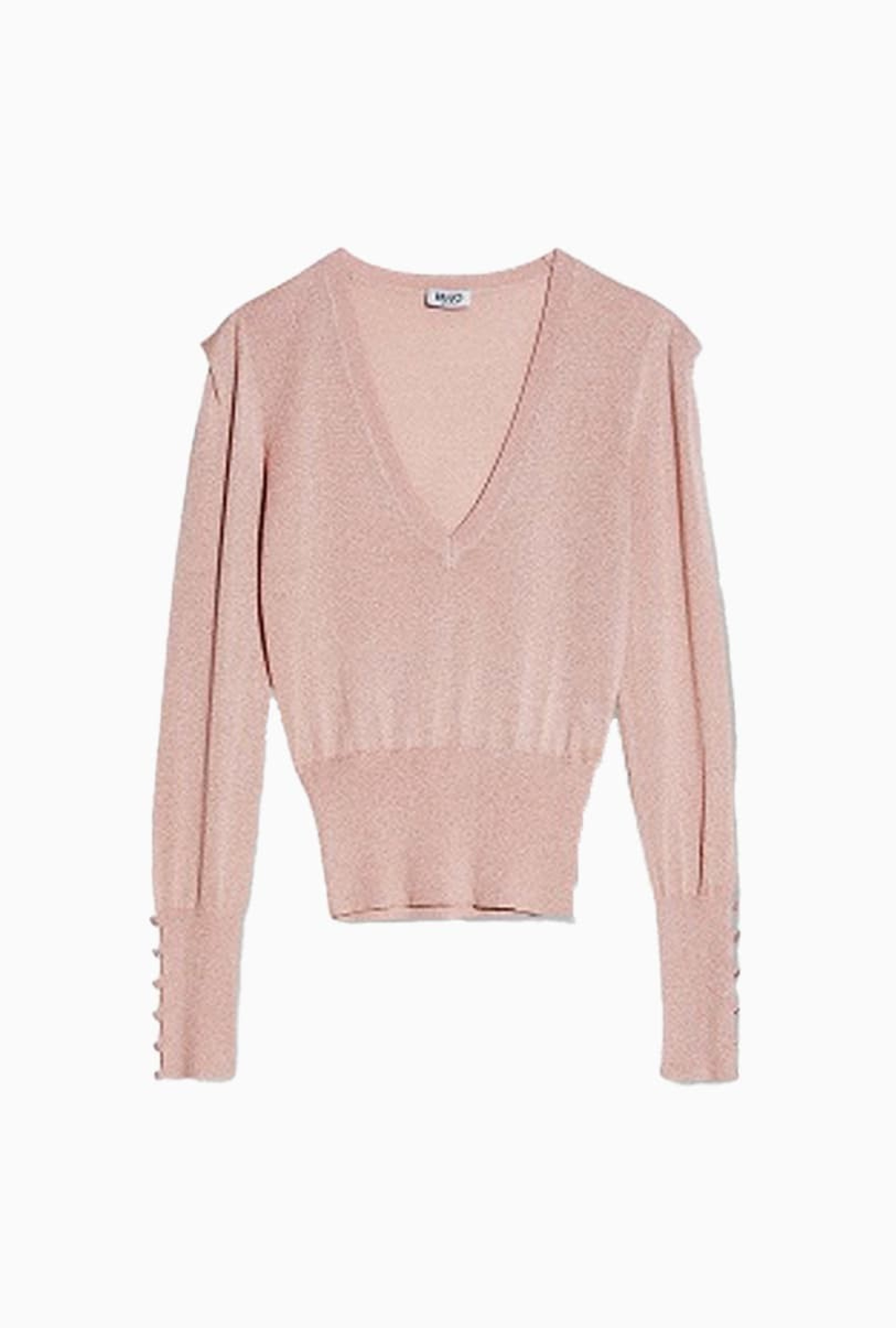 Pull Lurex Rose