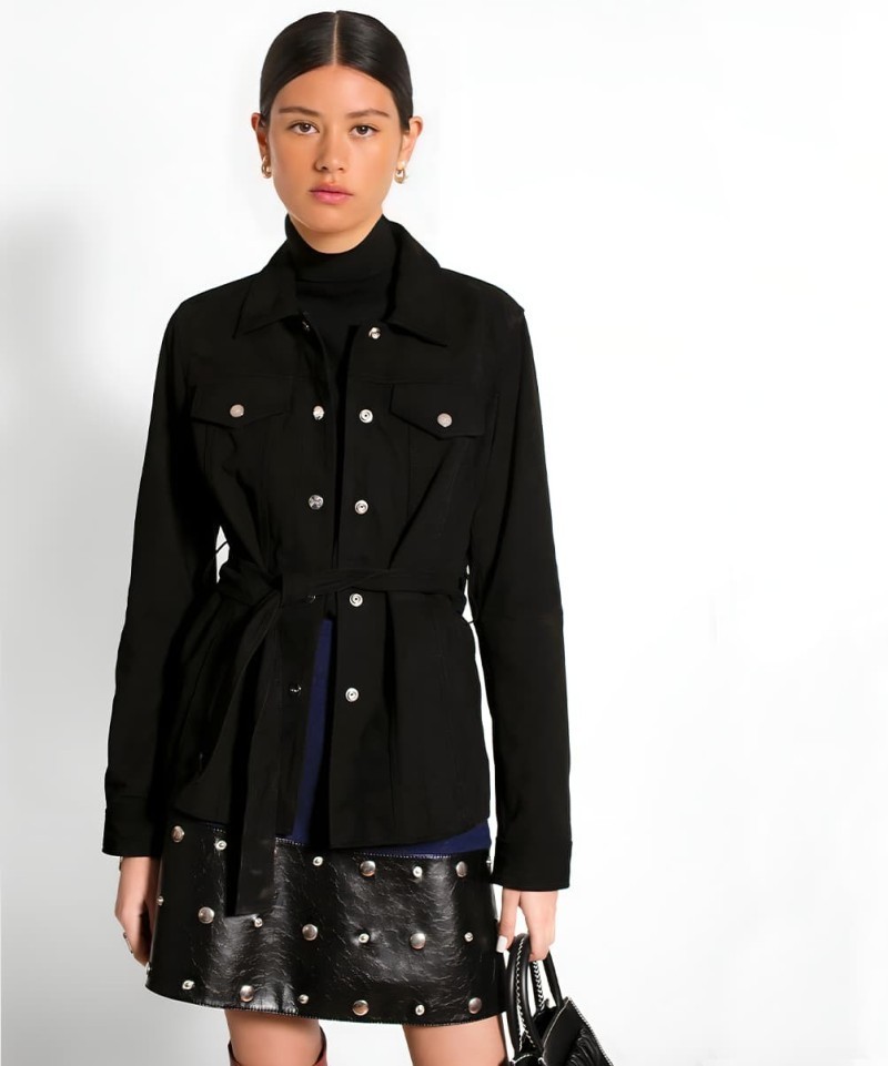 Veste Liu Jo Black Suede