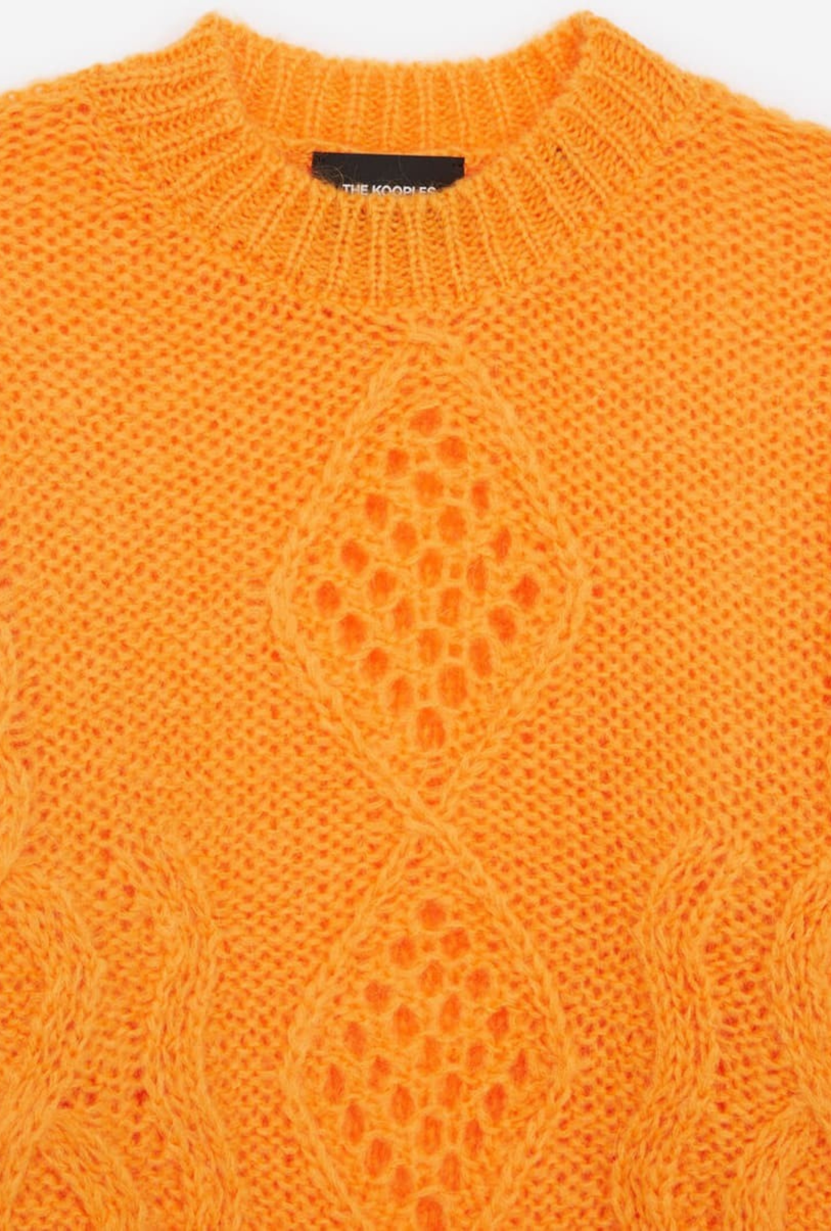 Pull Mohair Orange