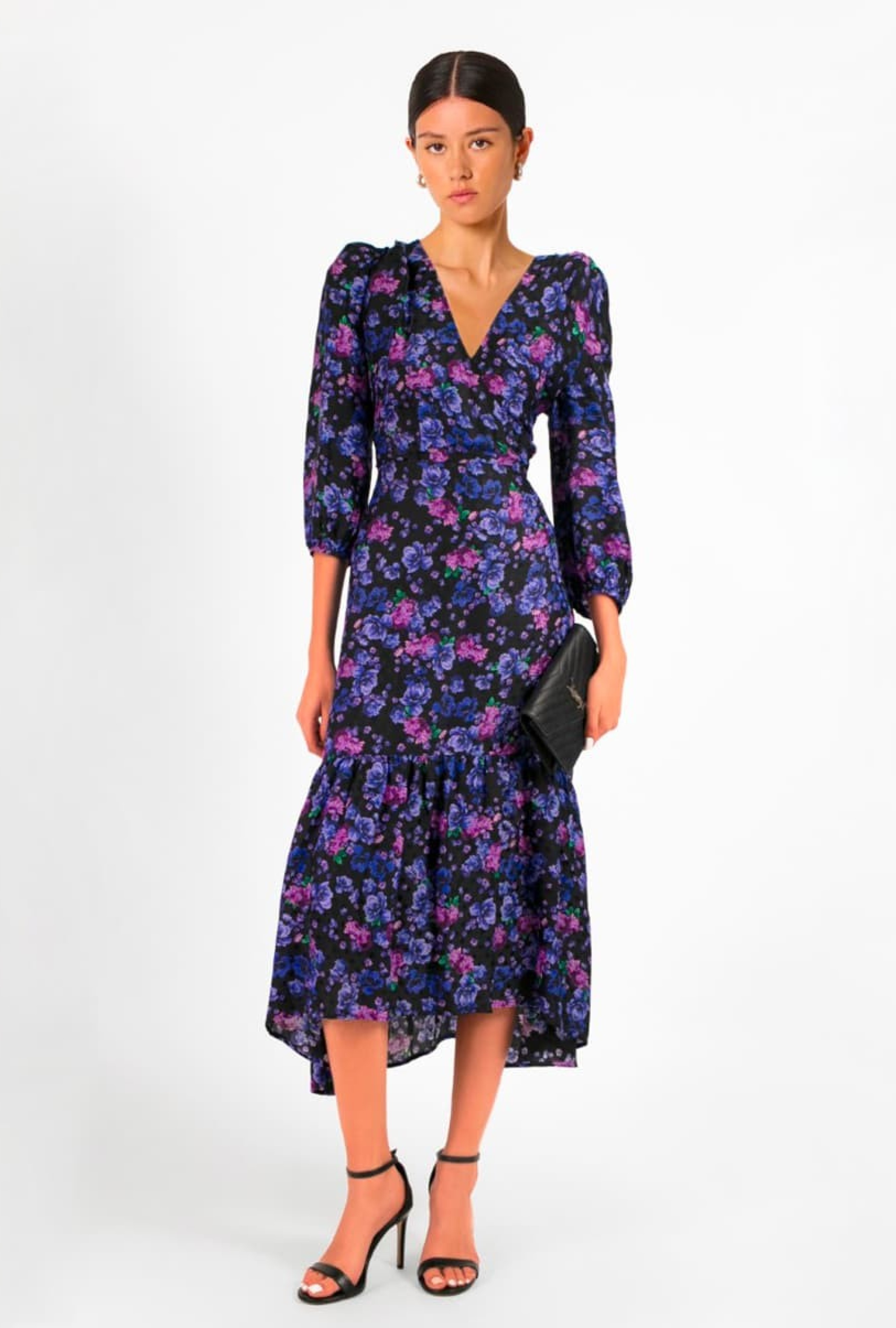 Robe Violette Florale