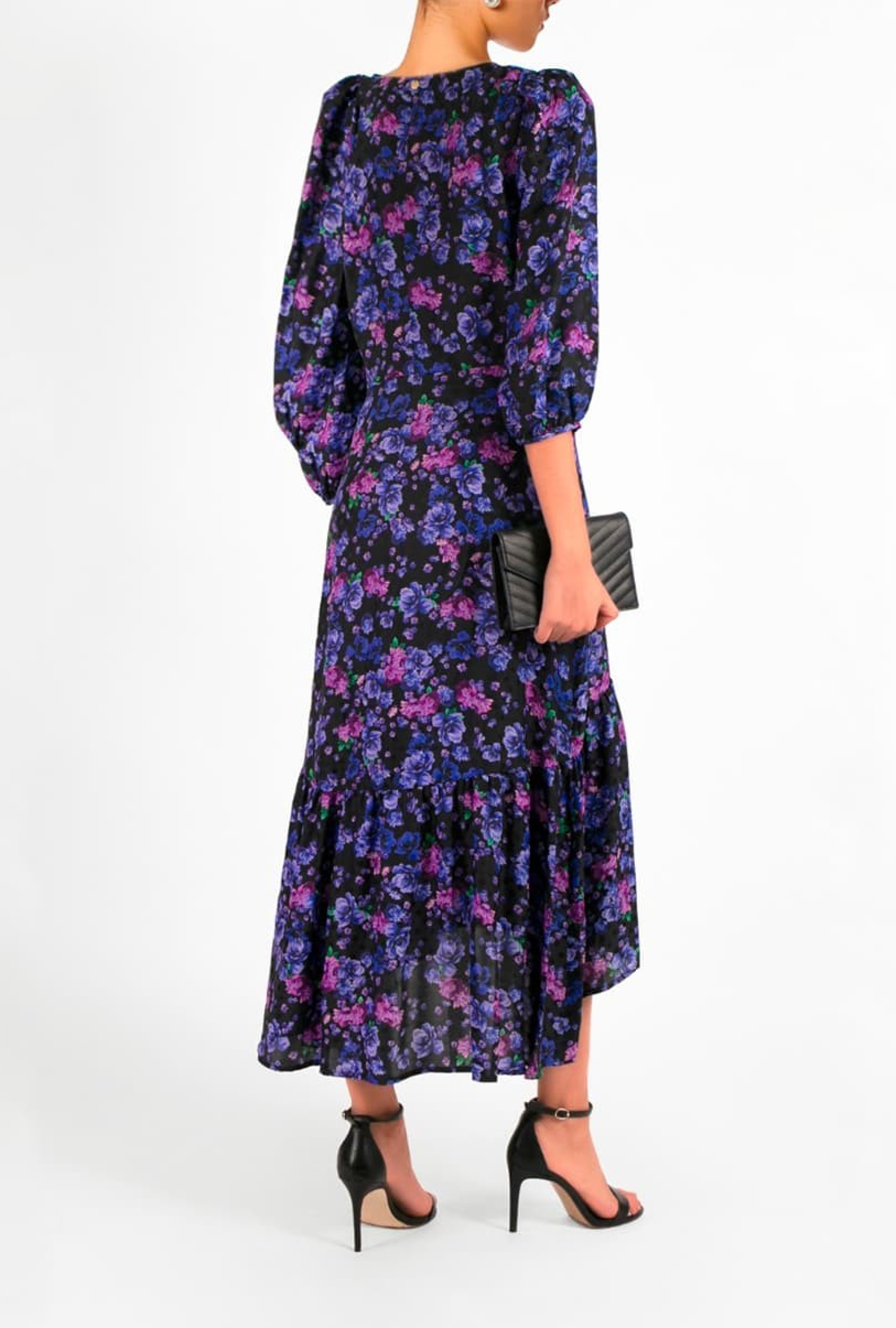 Robe Violette Florale