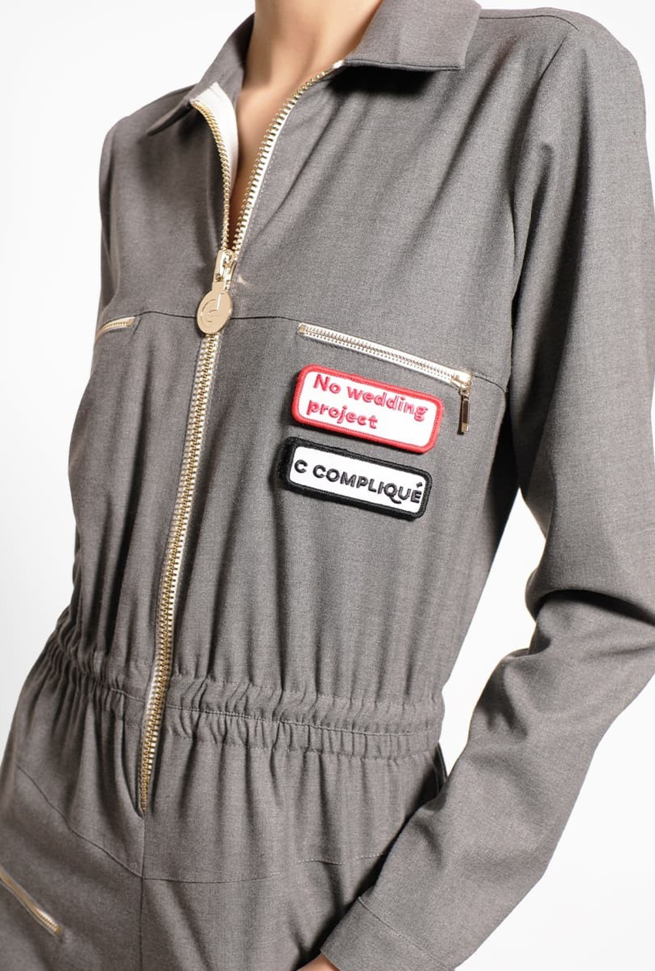 Combinaison Love Grise