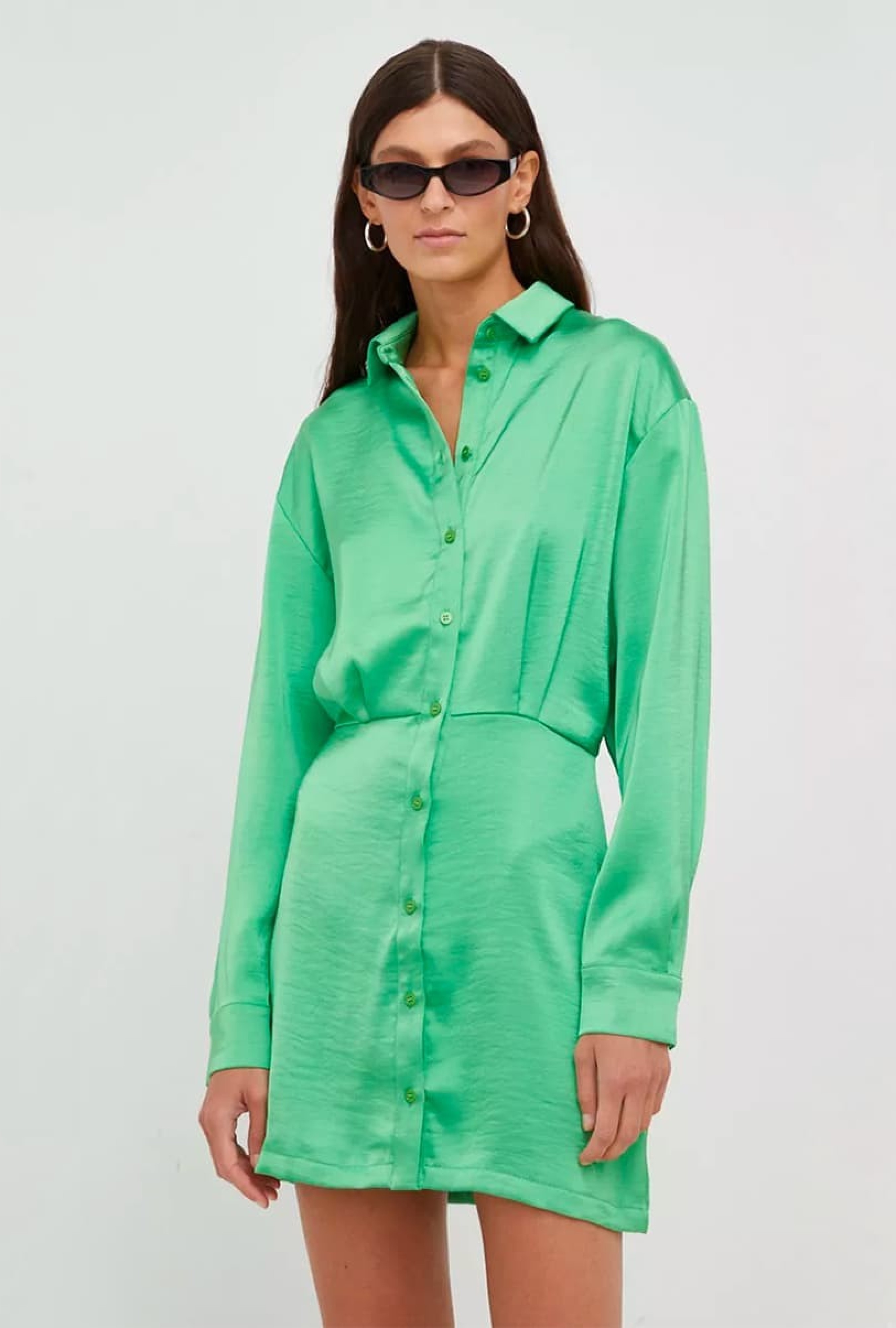 Robe Chemise Liza Verte