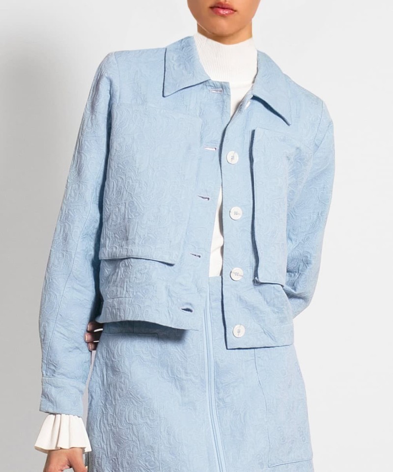 Veste Hello World Pokka Bleue