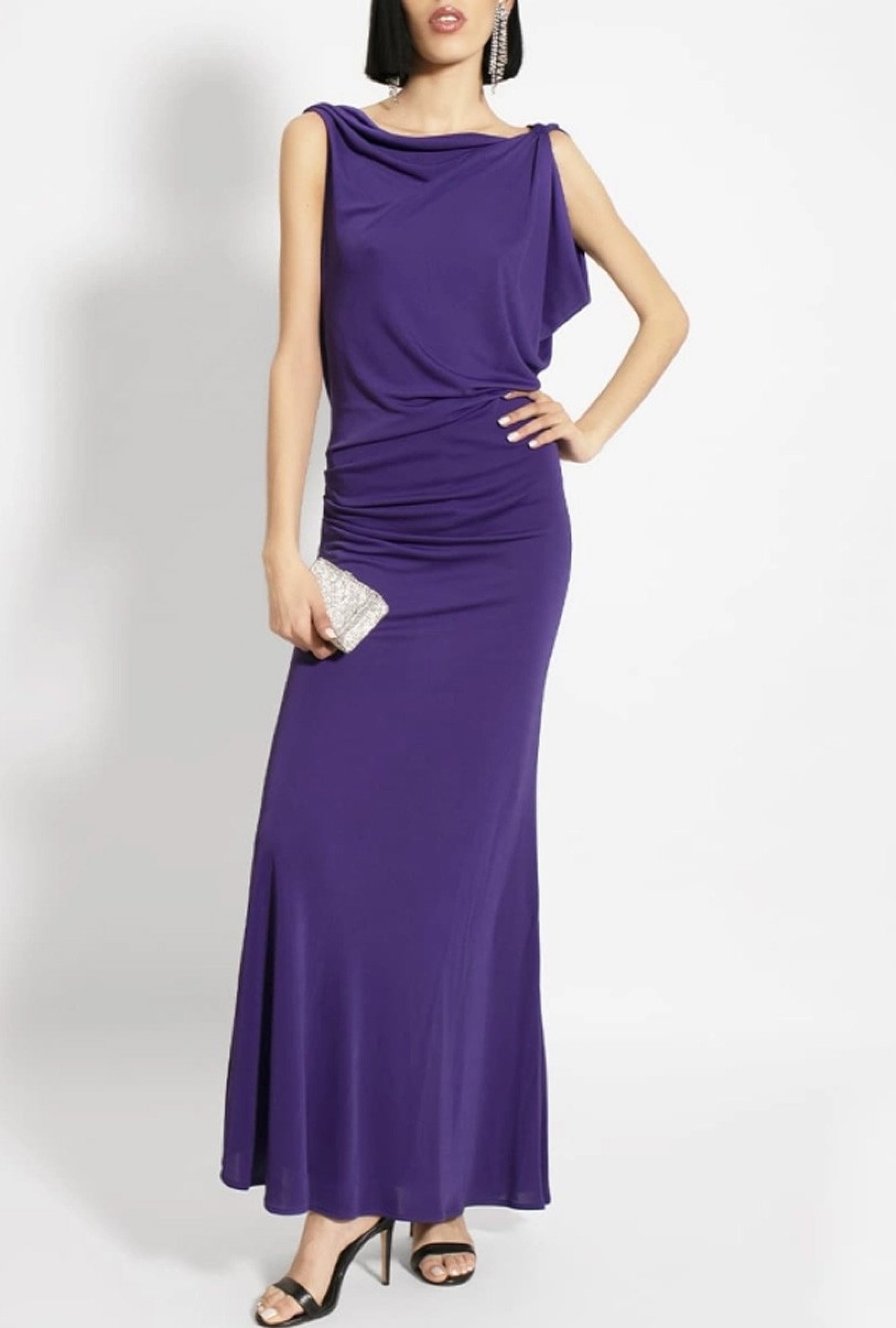Robe Purple Backless