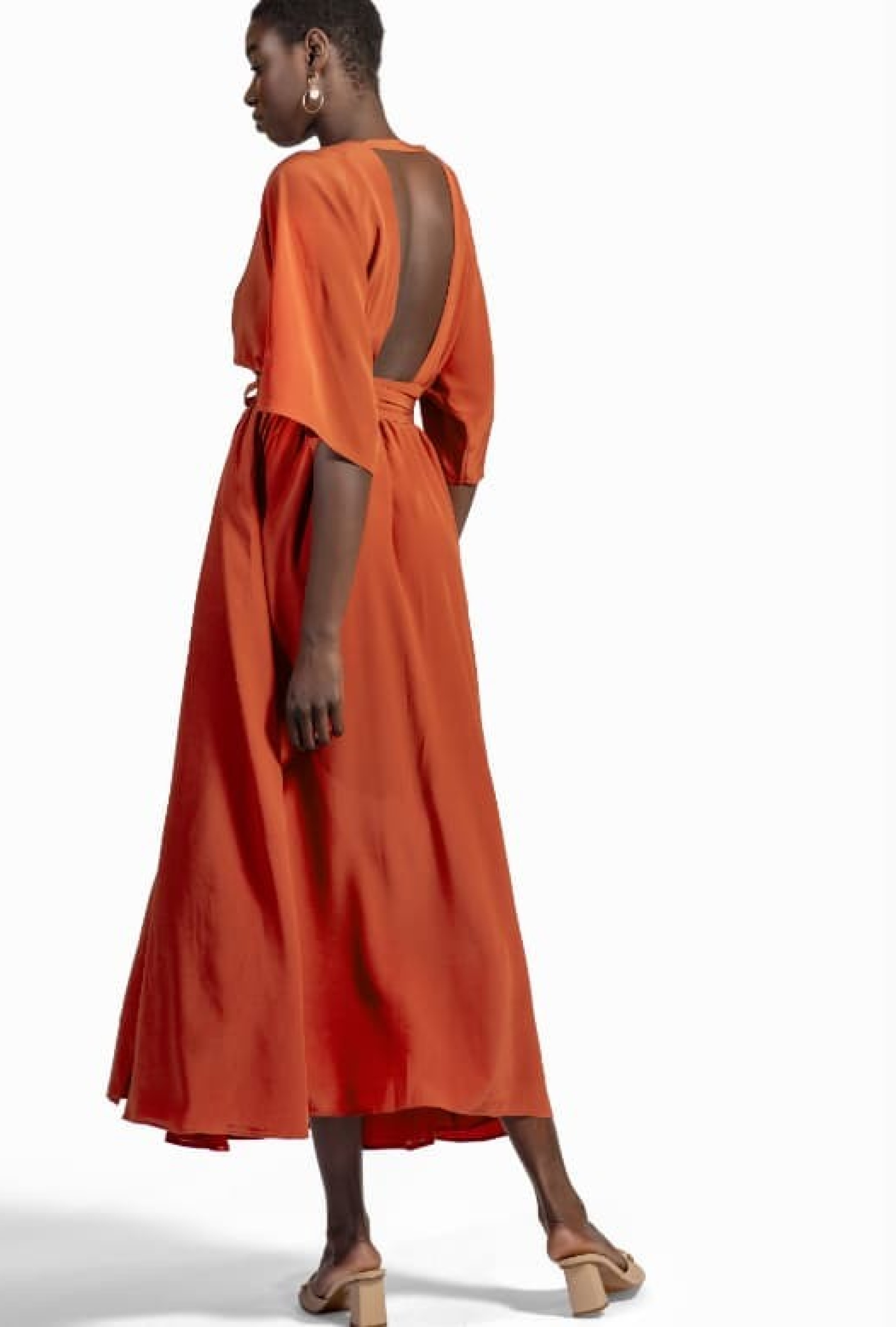 Robe Sikara Ocre-Exclusivité web