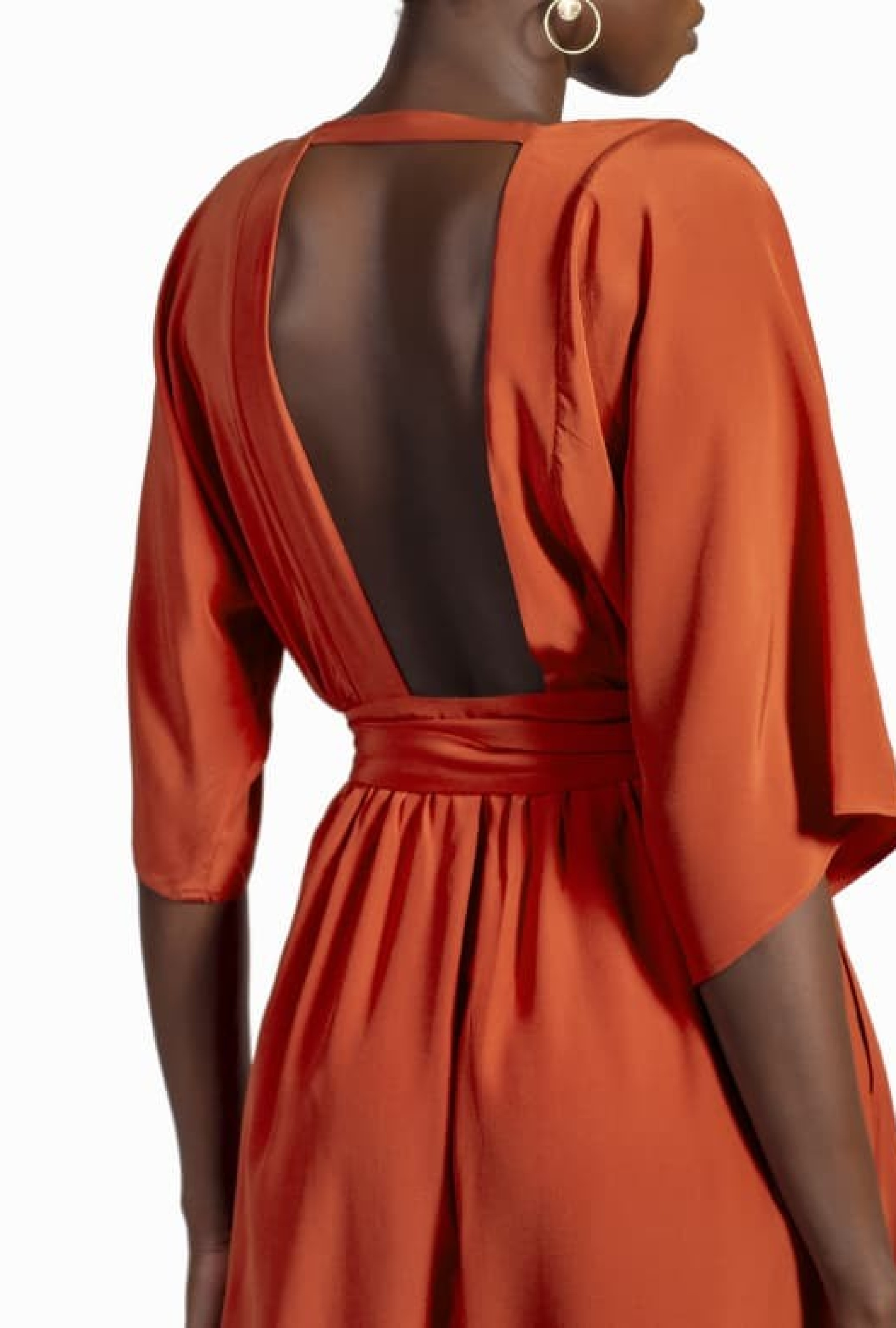 Robe Sikara Ocre-Exclusivité web