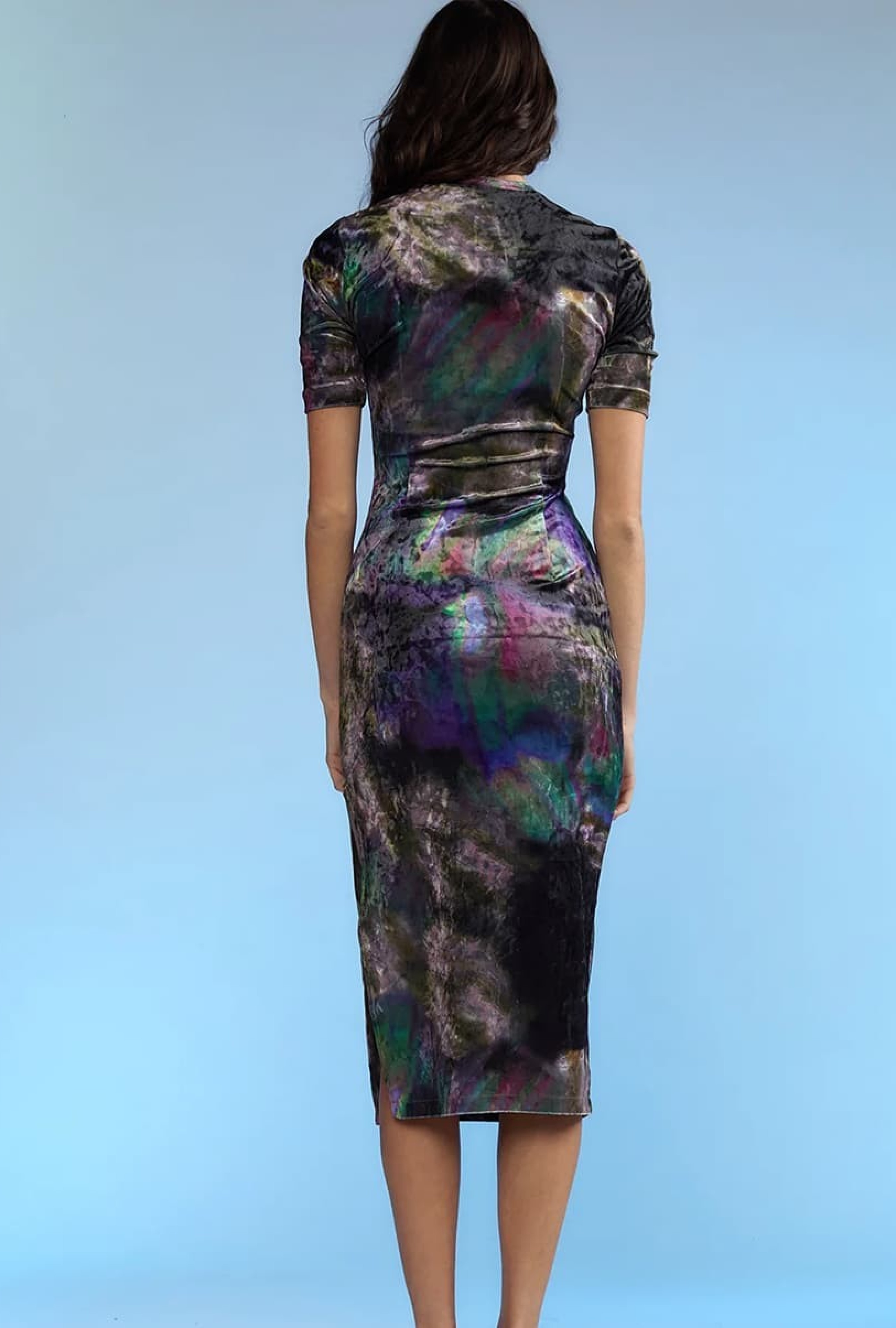 Robe Printed Crushed