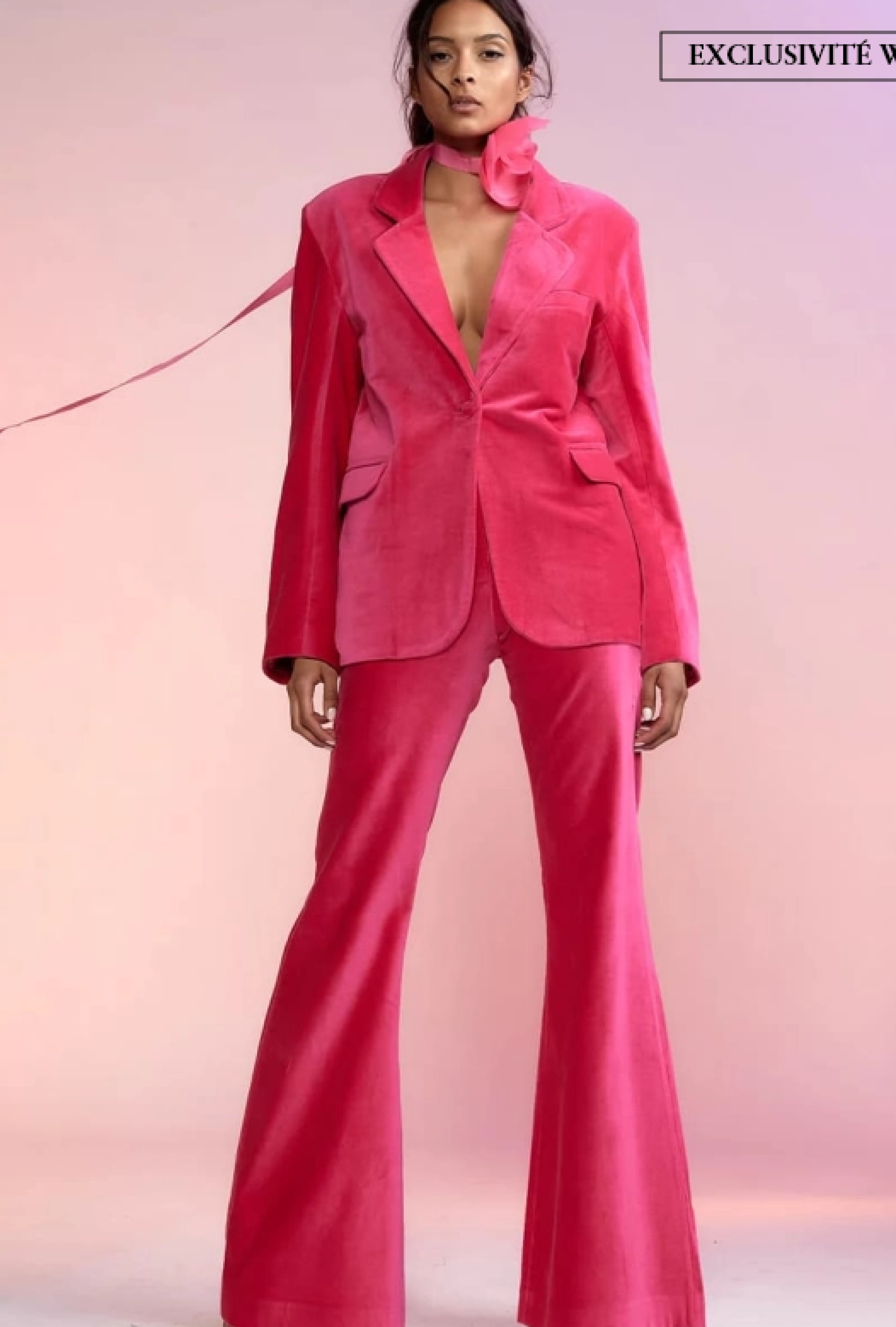 Pantalon Velvet Rose