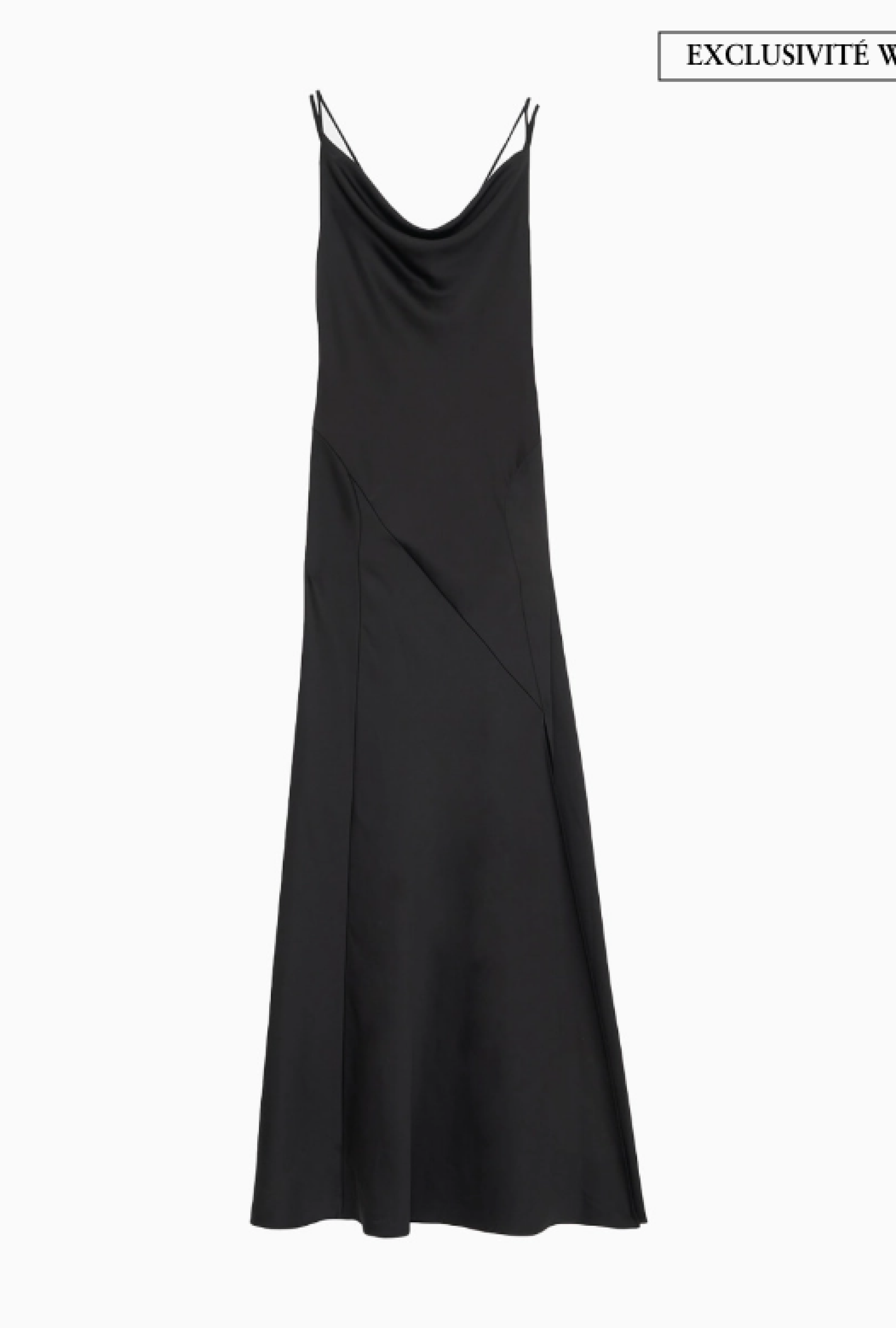 Robe Rafaele Noire-Exclusivité web