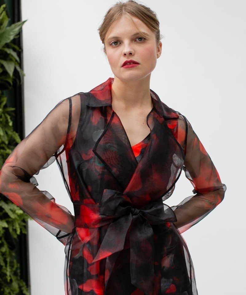 Manteau Bleu Blanc Rouge Carroll