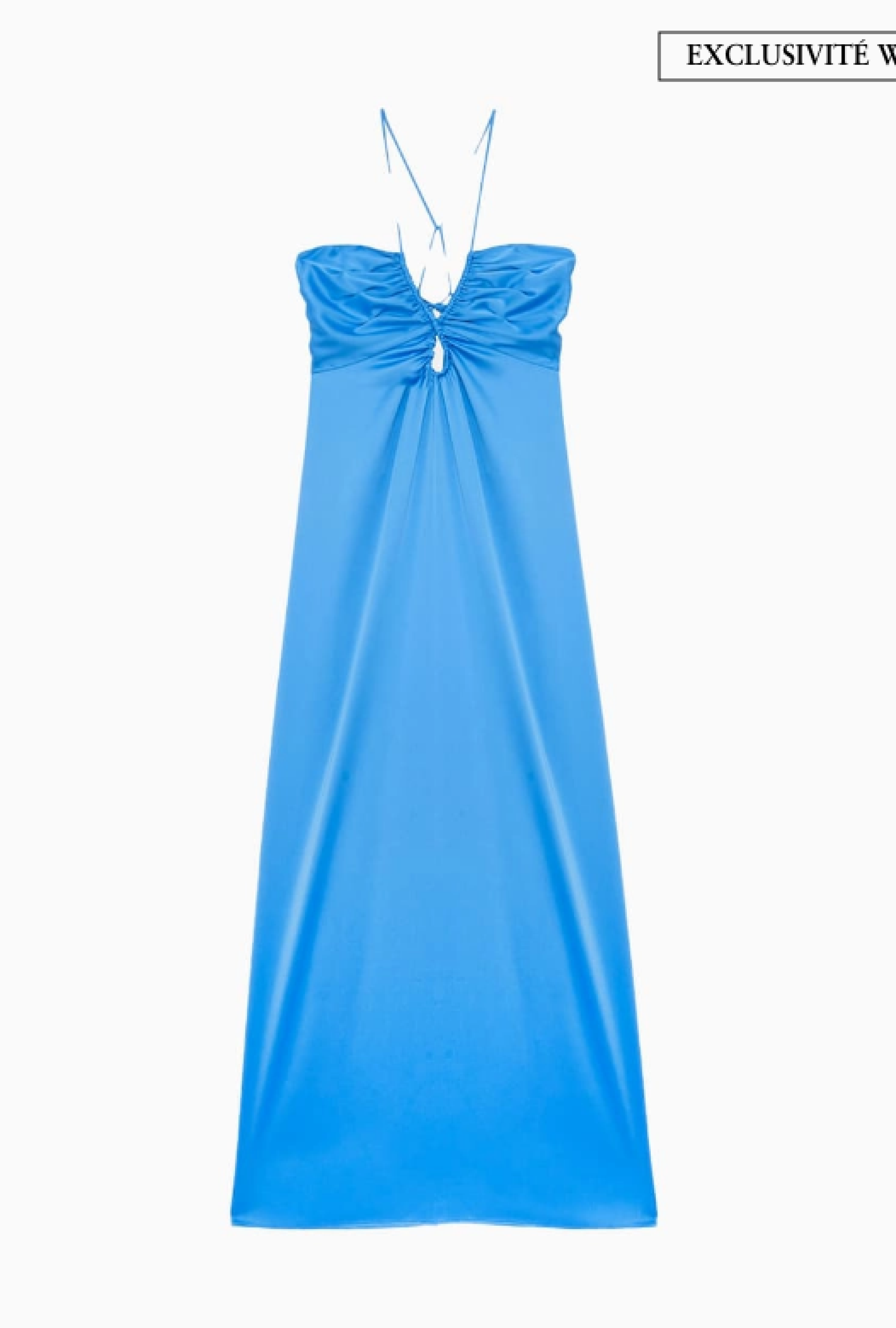 Robe Rosalia Bleue-Exclusivité web