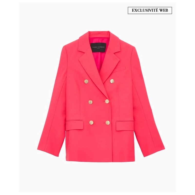 Veste Tara Jarmon Virgie Fuchsia