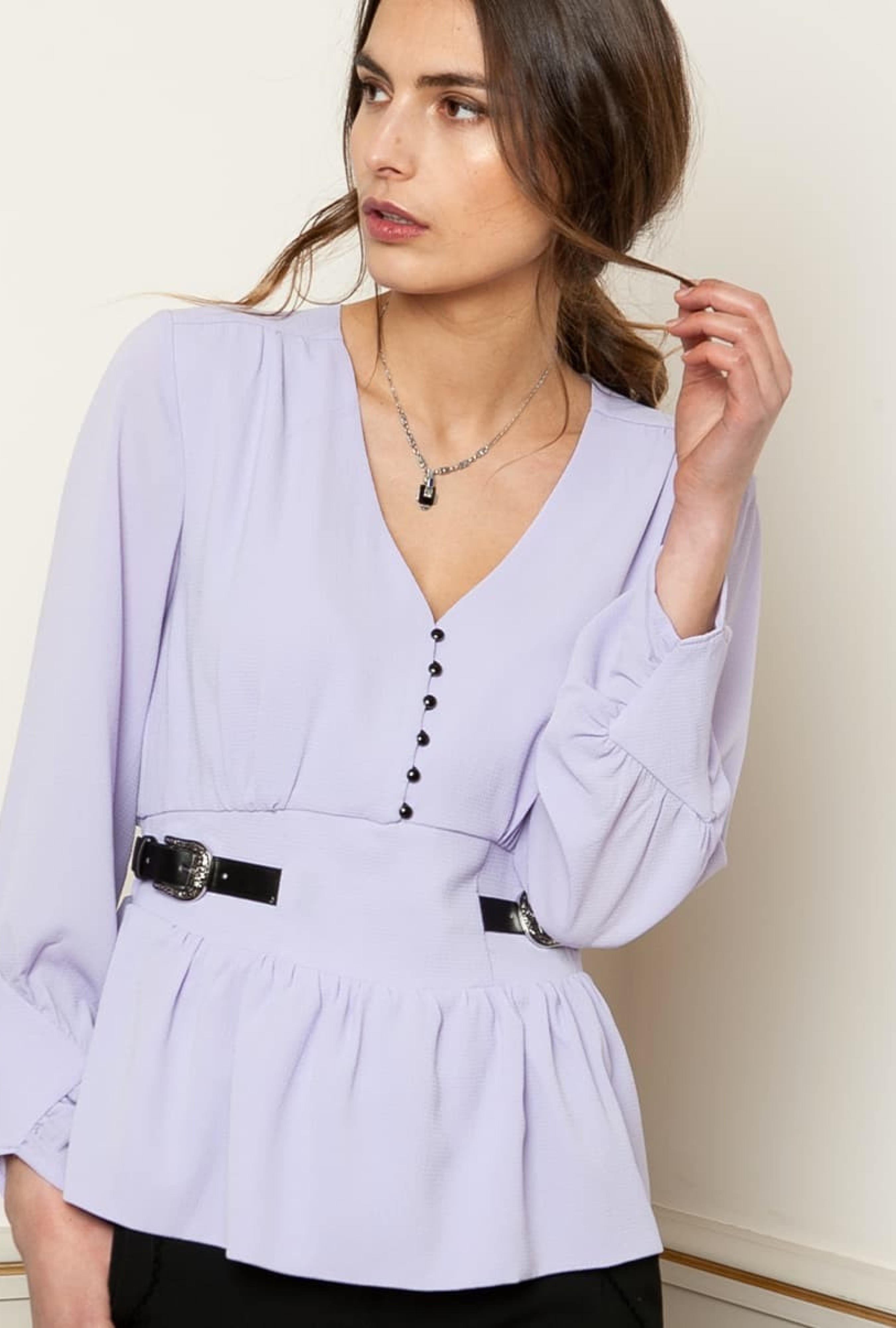Blouse Médicis Violette