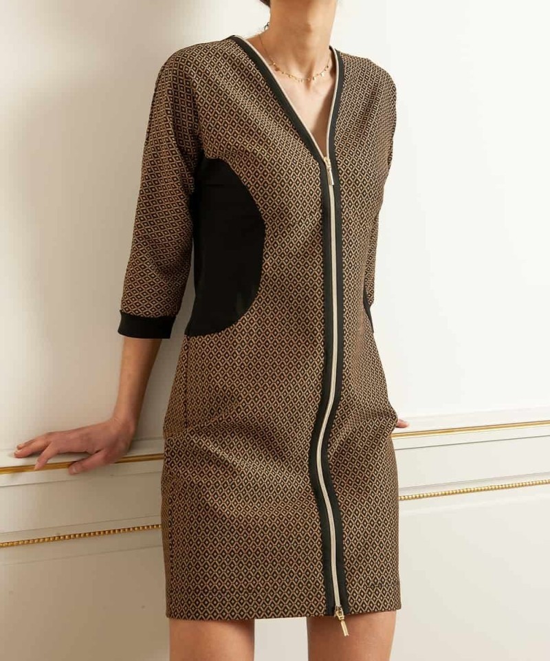 Robe Bleu Blanc Rouge Tudor-Exclusivité web