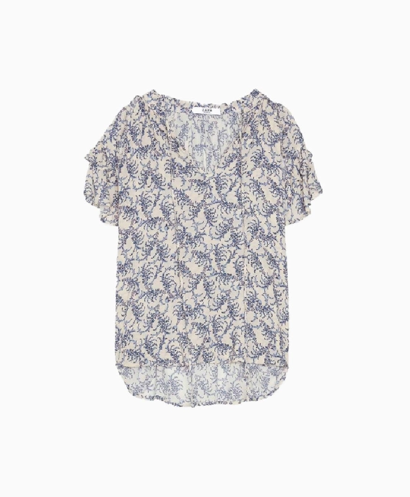 Top Zapa Traola Bleu