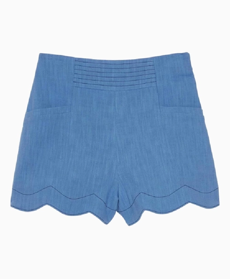 Short Tara Jarmon Stellina Bleu