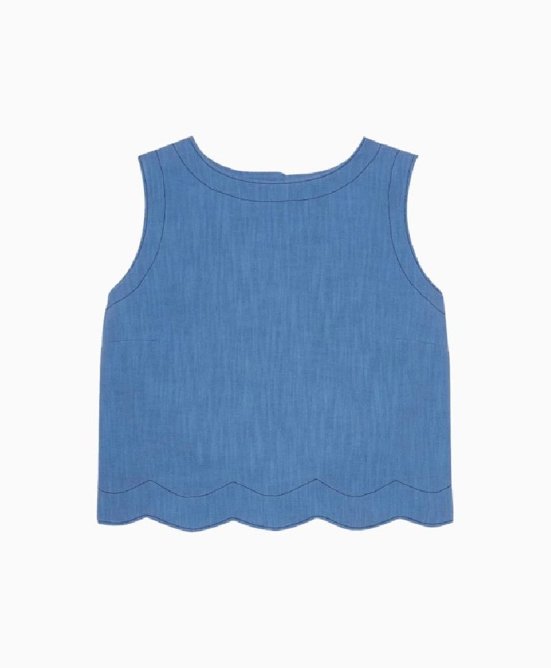 Top Tara Jarmon Temple Bleu