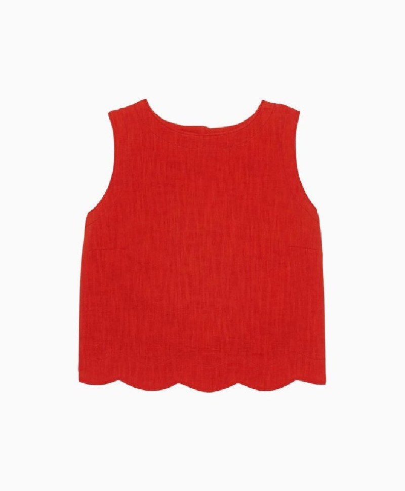 Top Tara Jarmon Temple Carmin