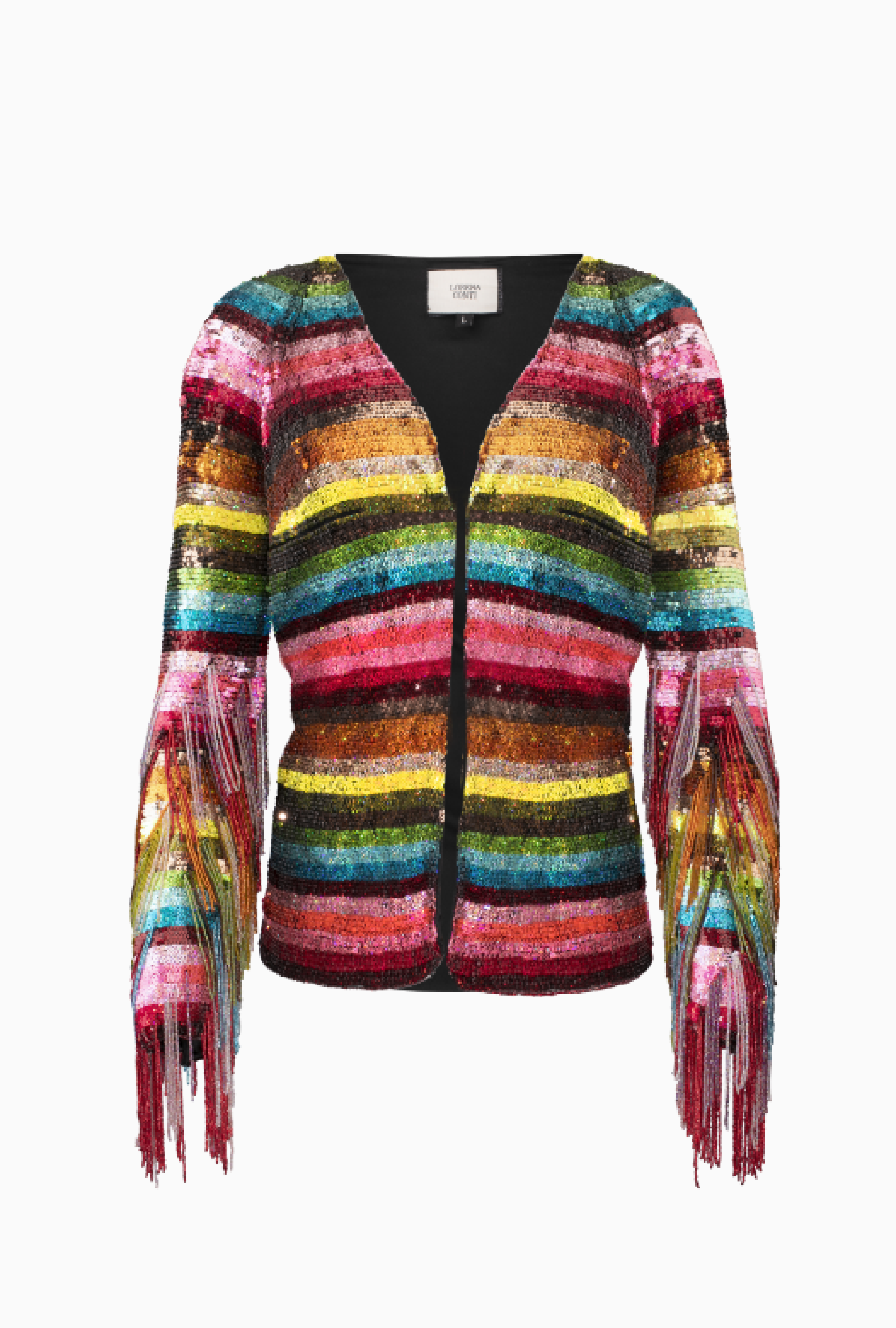 Veste Sequins Multicolore