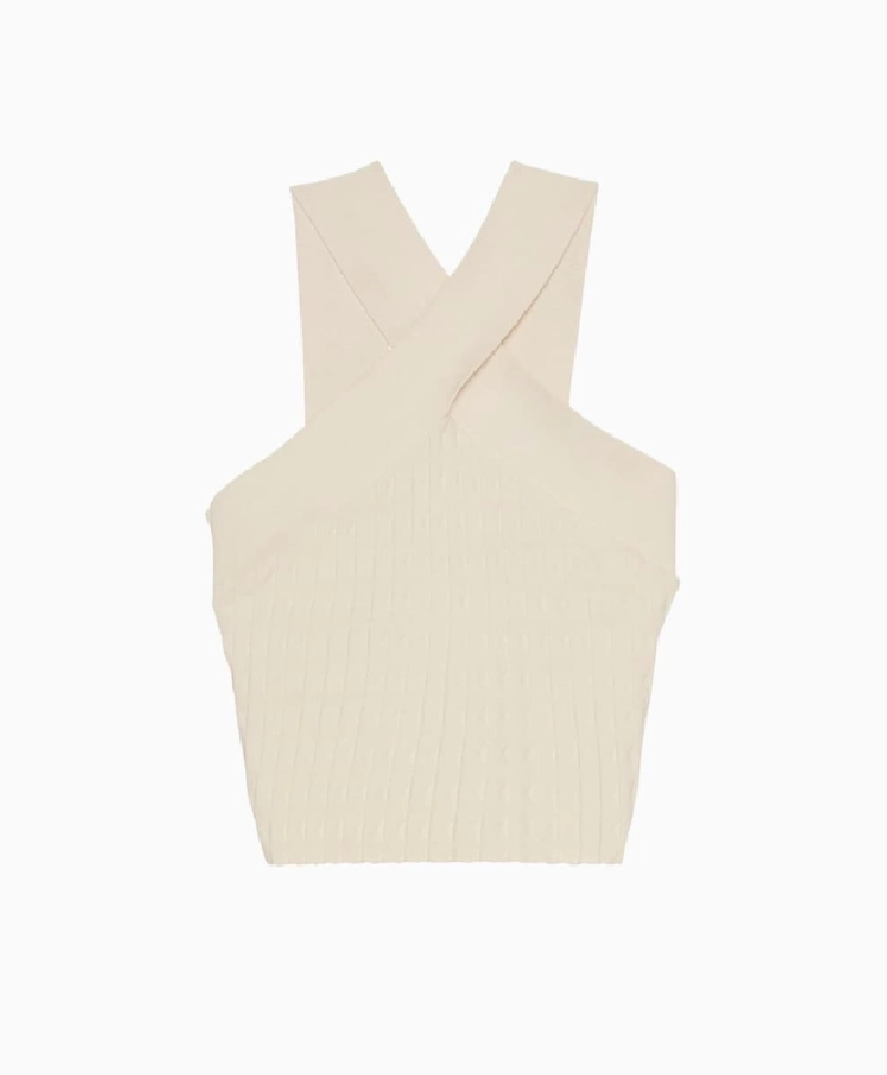 Top Tara Jarmon Prana Écru