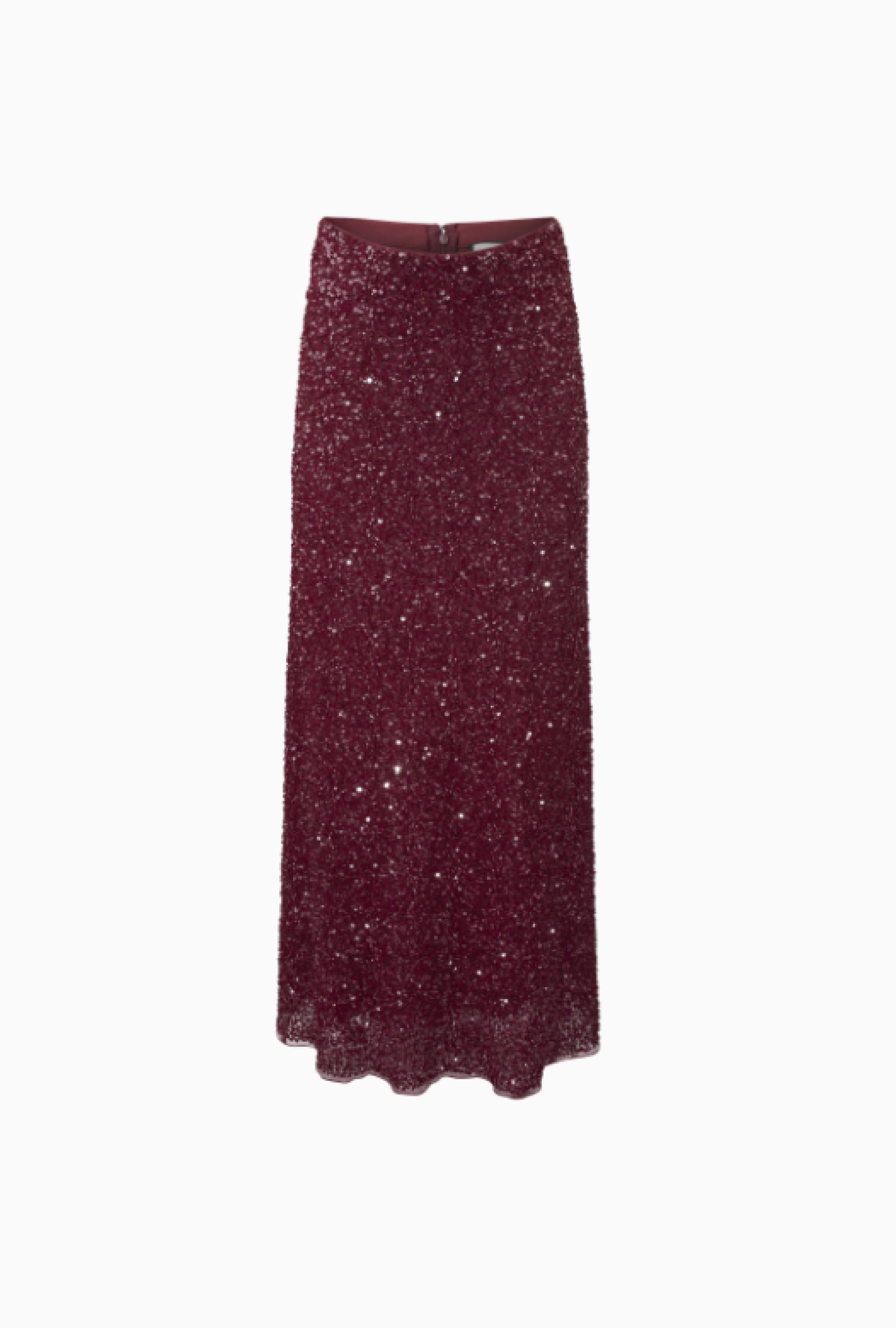 Jupe Burgundy Sequins