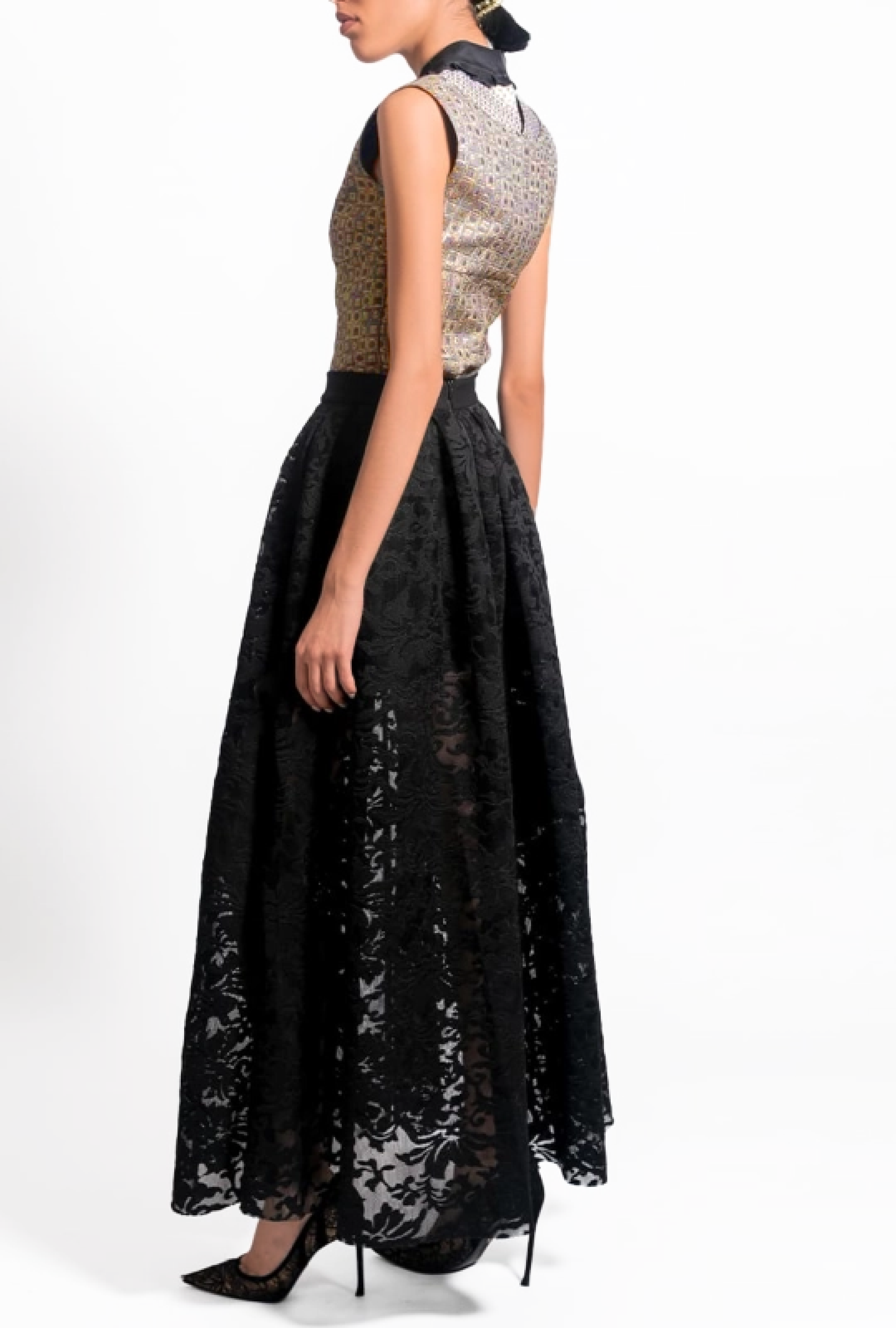 Top Géométrique Rétro