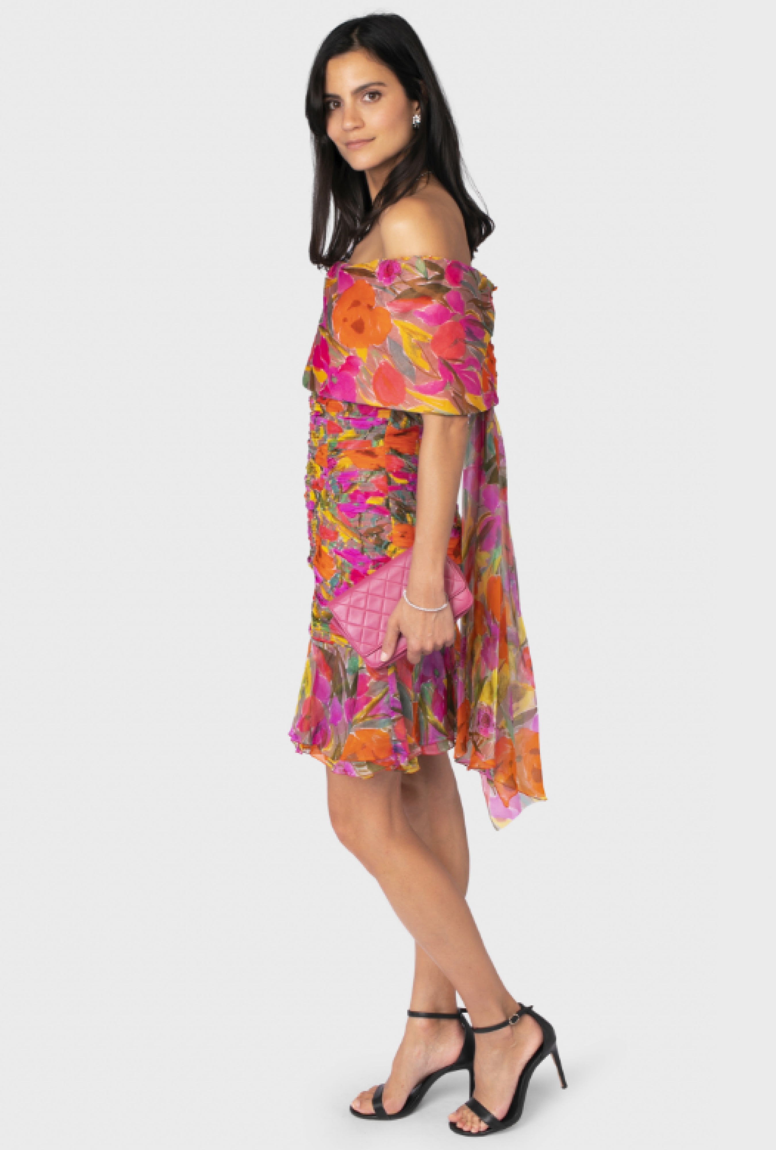 Robe Bustier Coquelicot