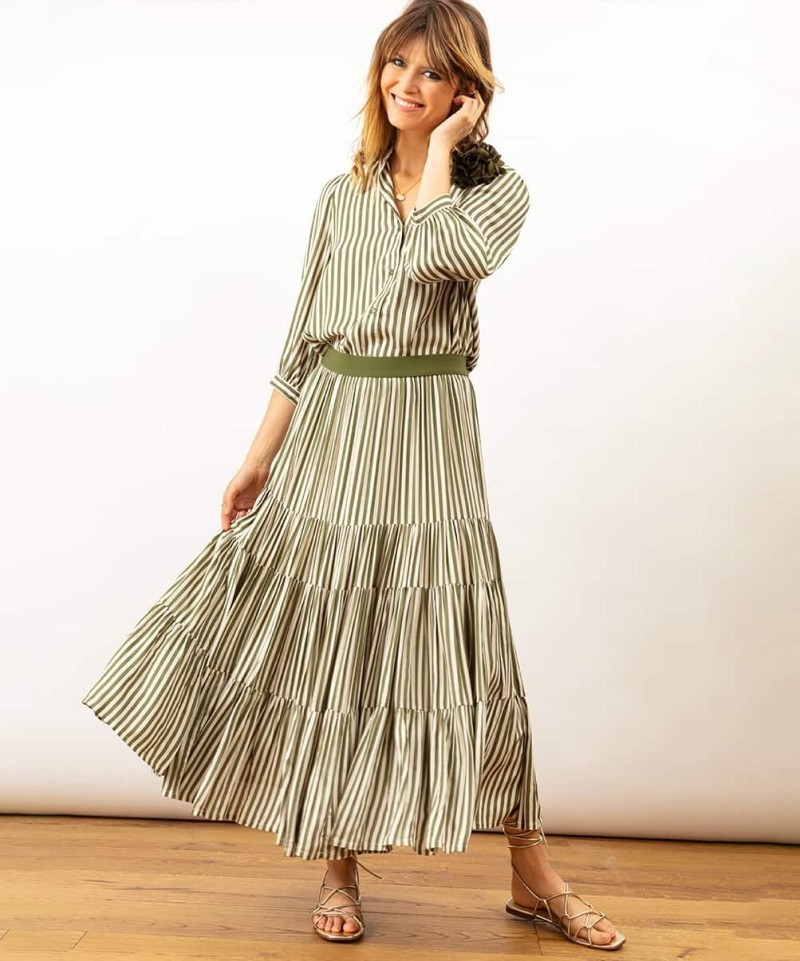 Jupe Bleu Blanc Rouge Ava