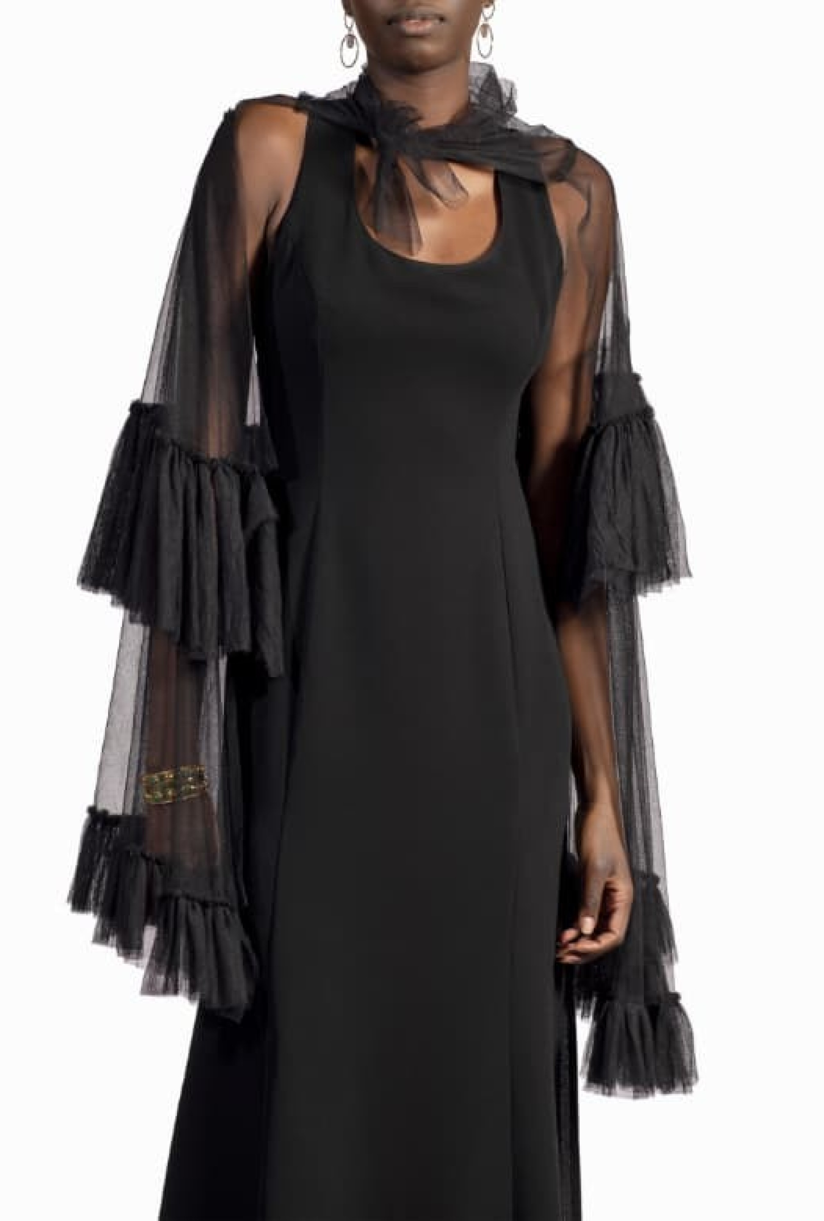 Cape en Tulle de Soie