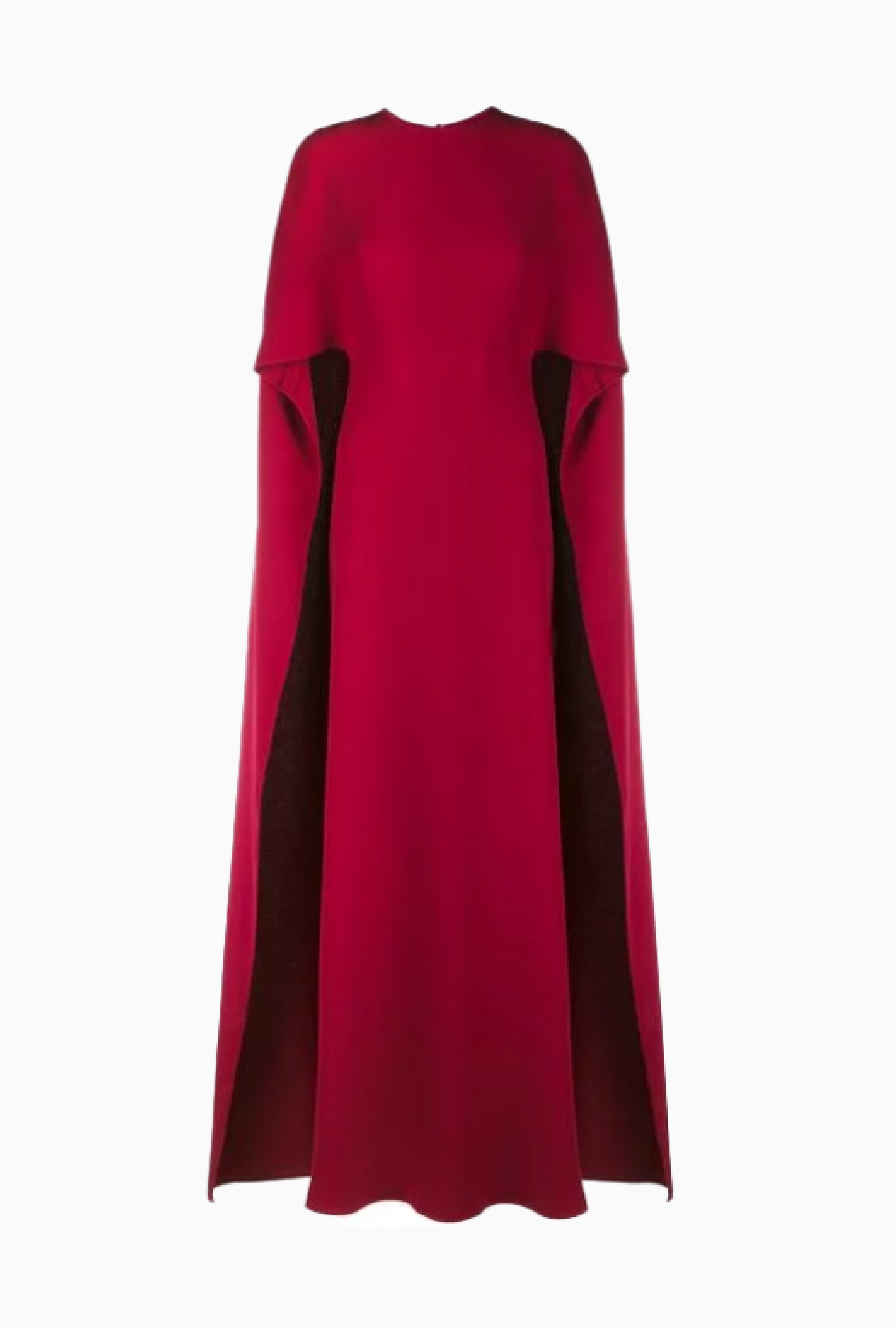 Robe Silk Cape Gown