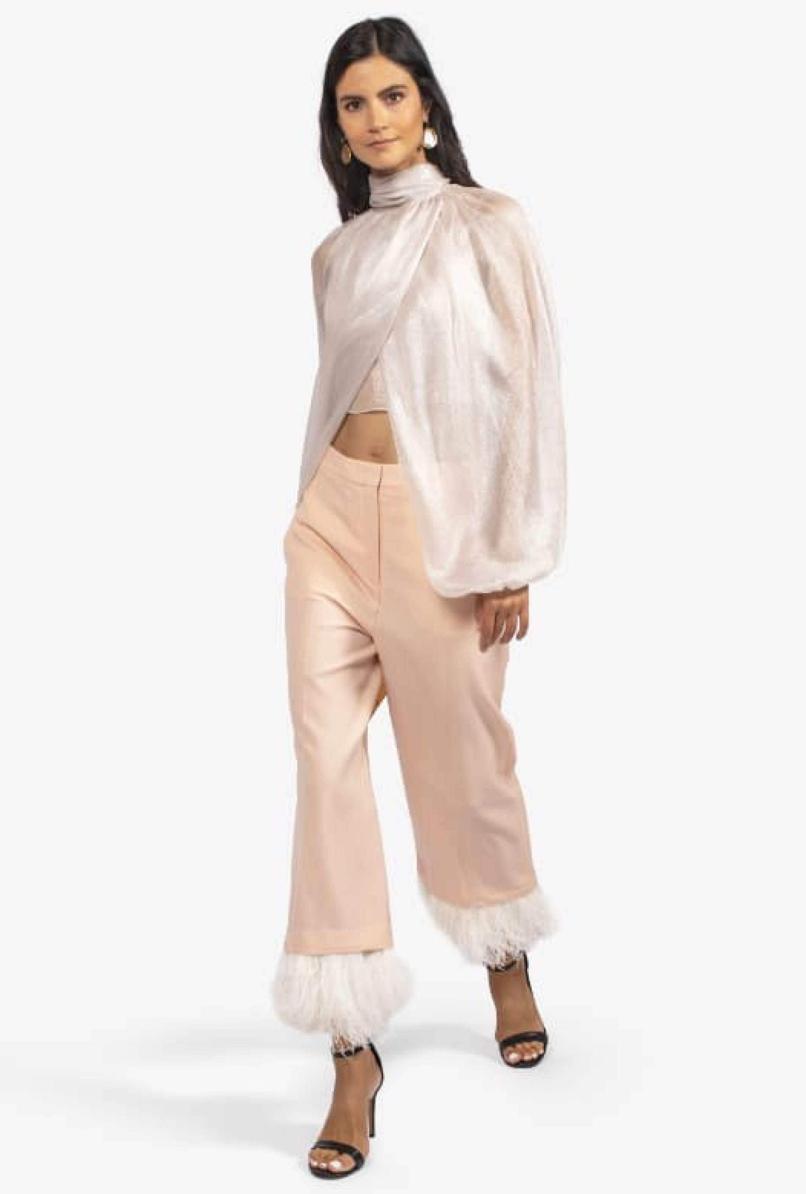 Pantalon Trim Cropped