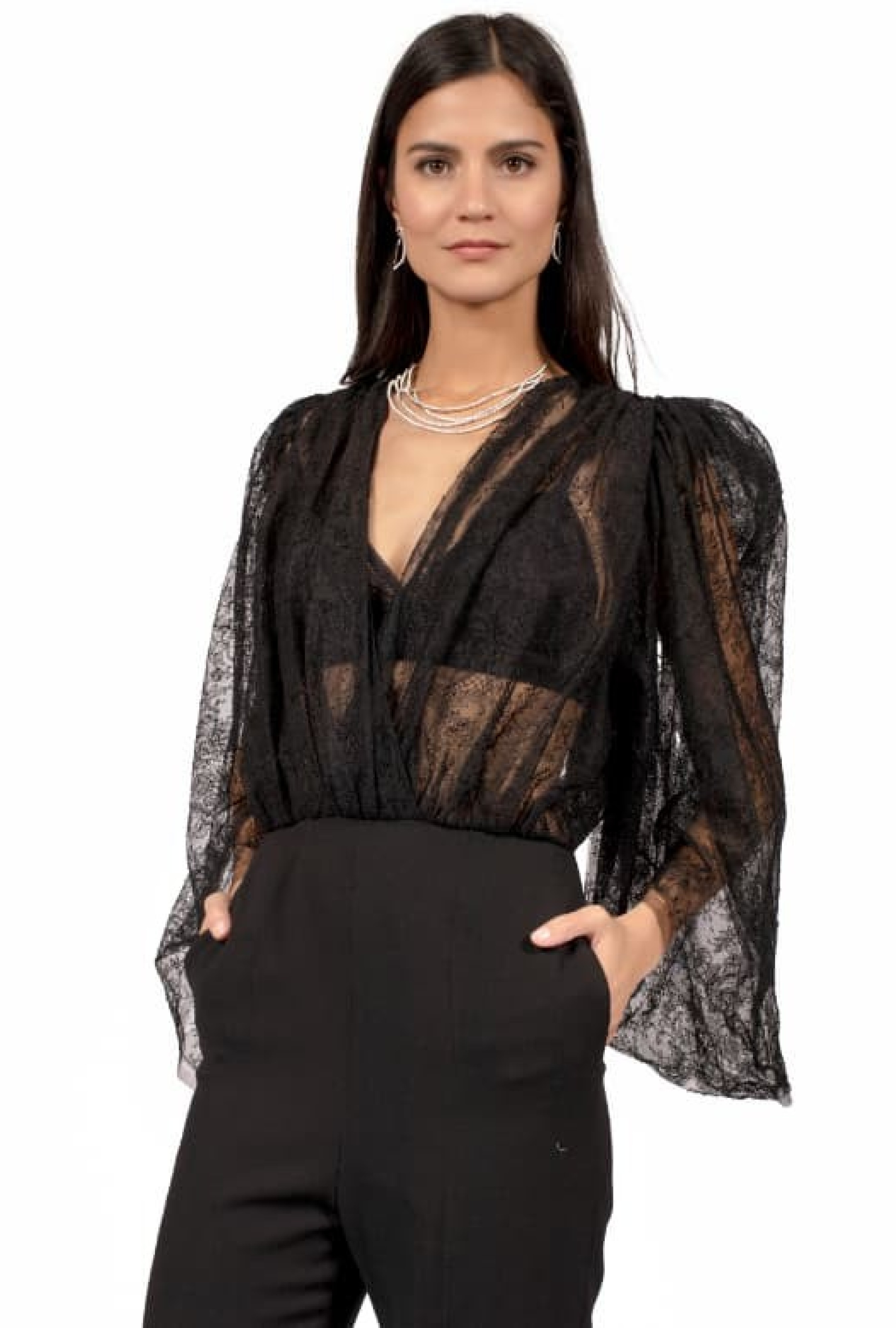 Combinaison Black Lace