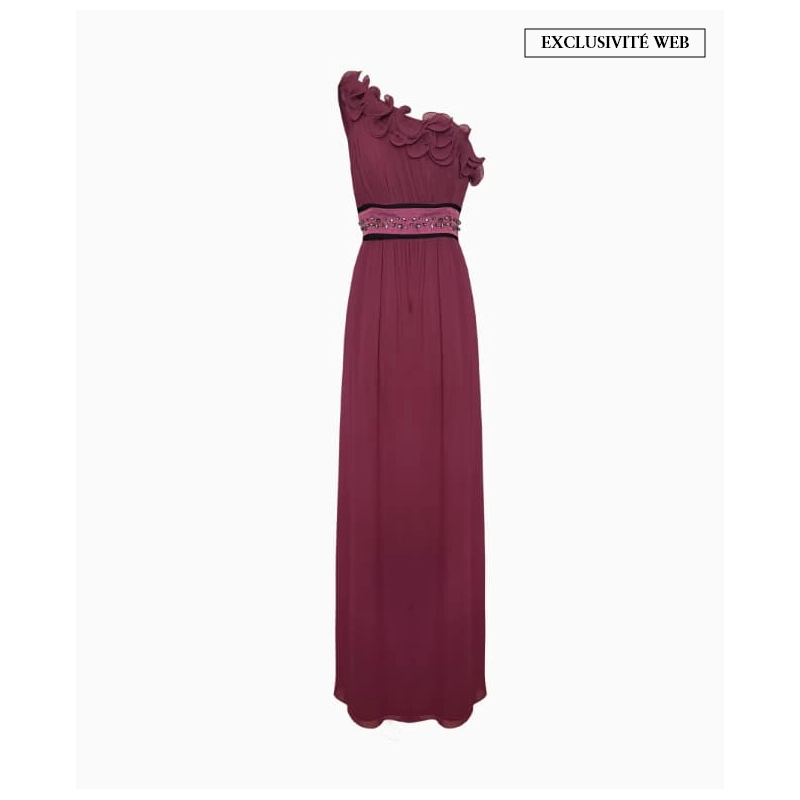 Robe Max And Cleo One Shoulder Violette-Exclusivité web