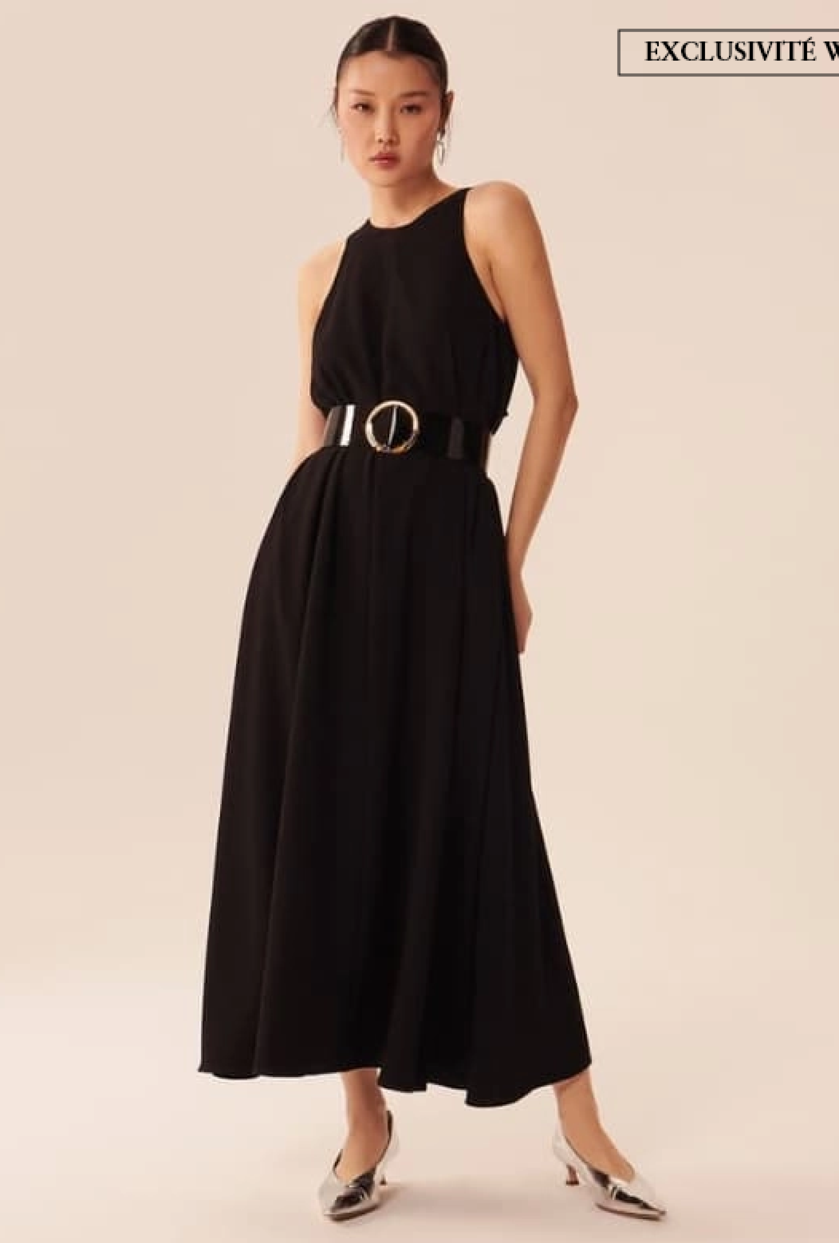 Robe Roxanne Noire-Exclusivité web