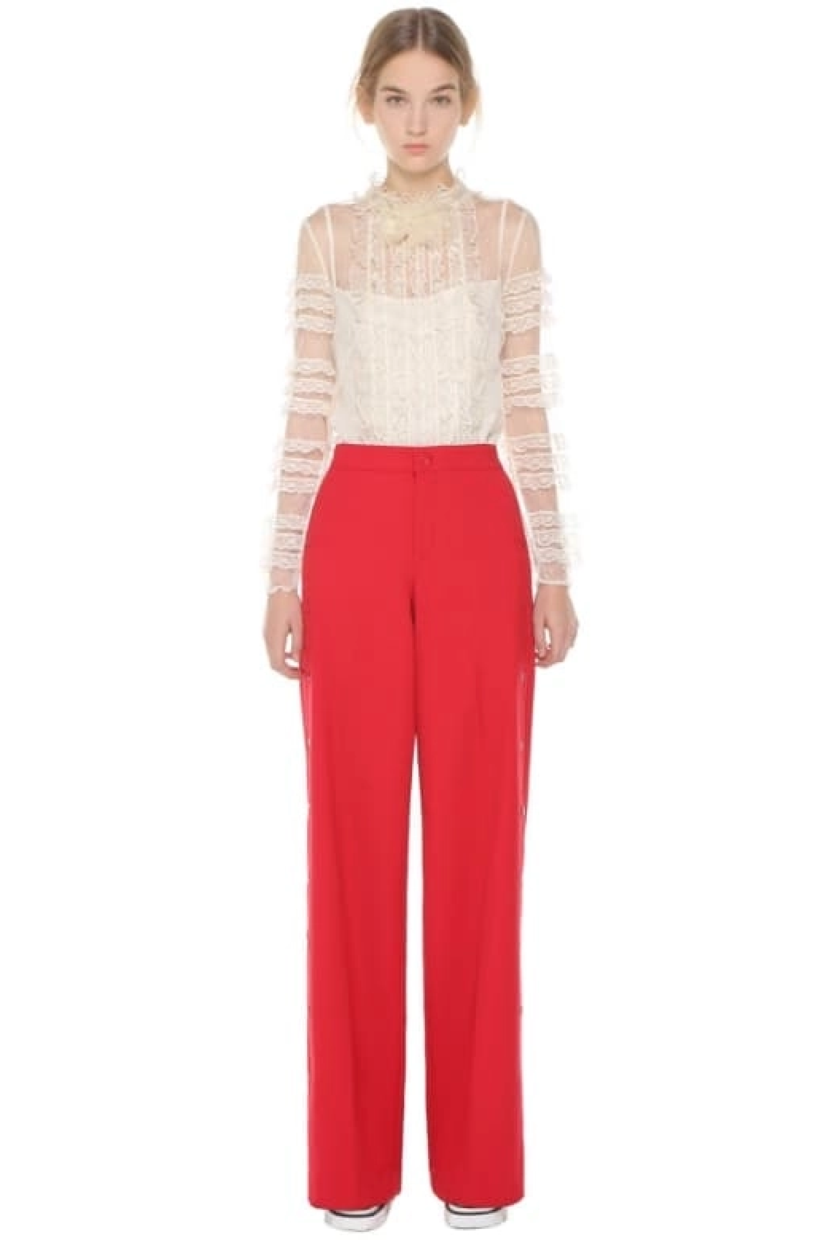 Pantalon Cady Rouge
