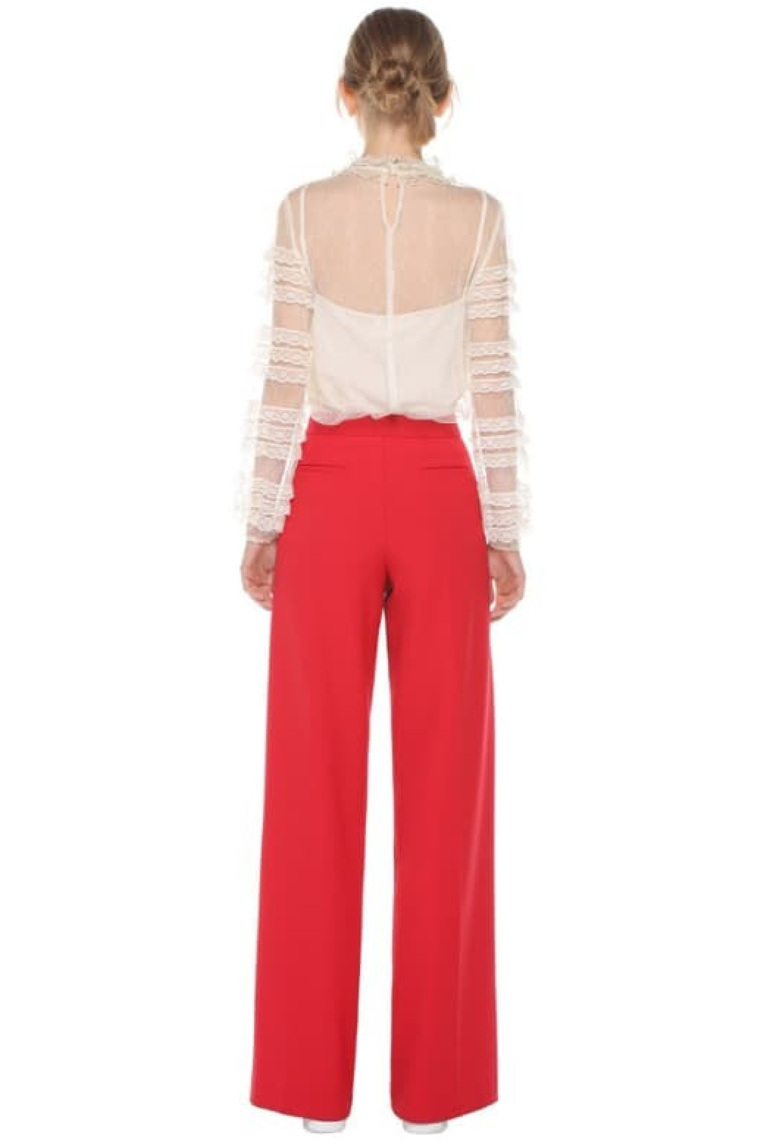 Pantalon Cady Rouge