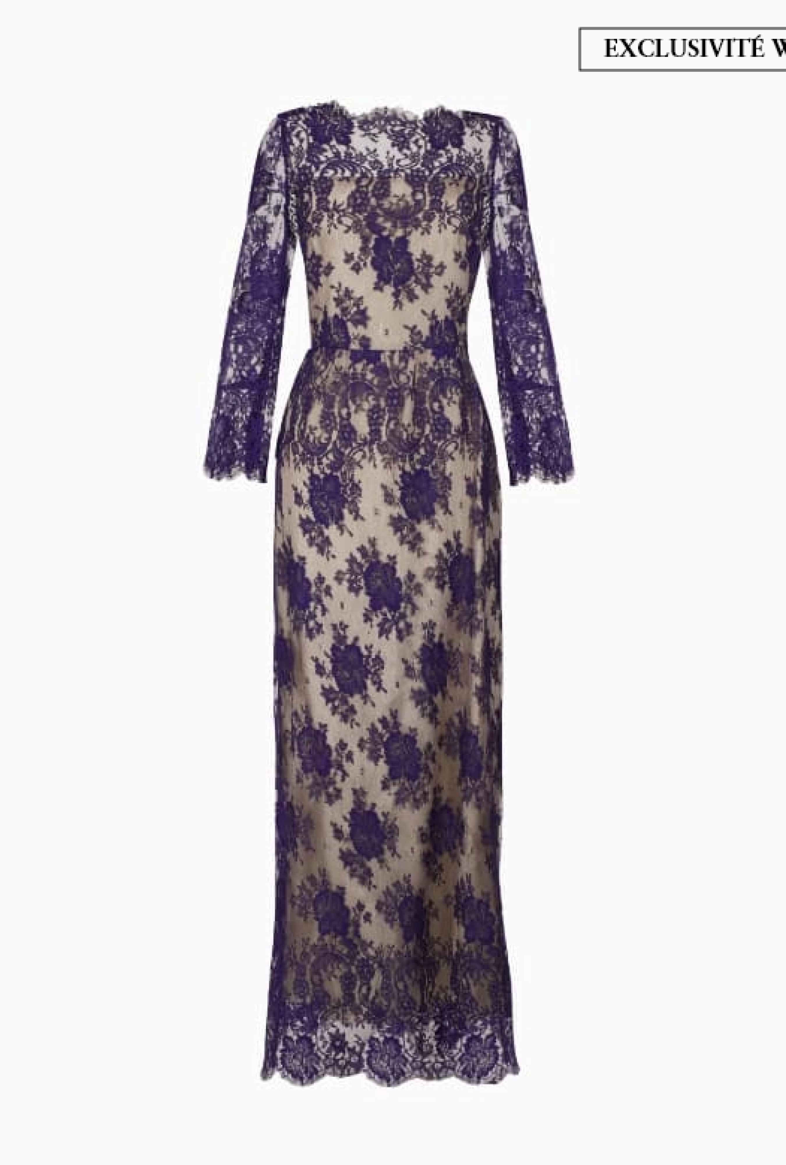 Robe Fleurs Violettes- Exclusivité web