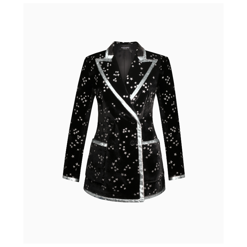 Veste Imane Embroidered Black